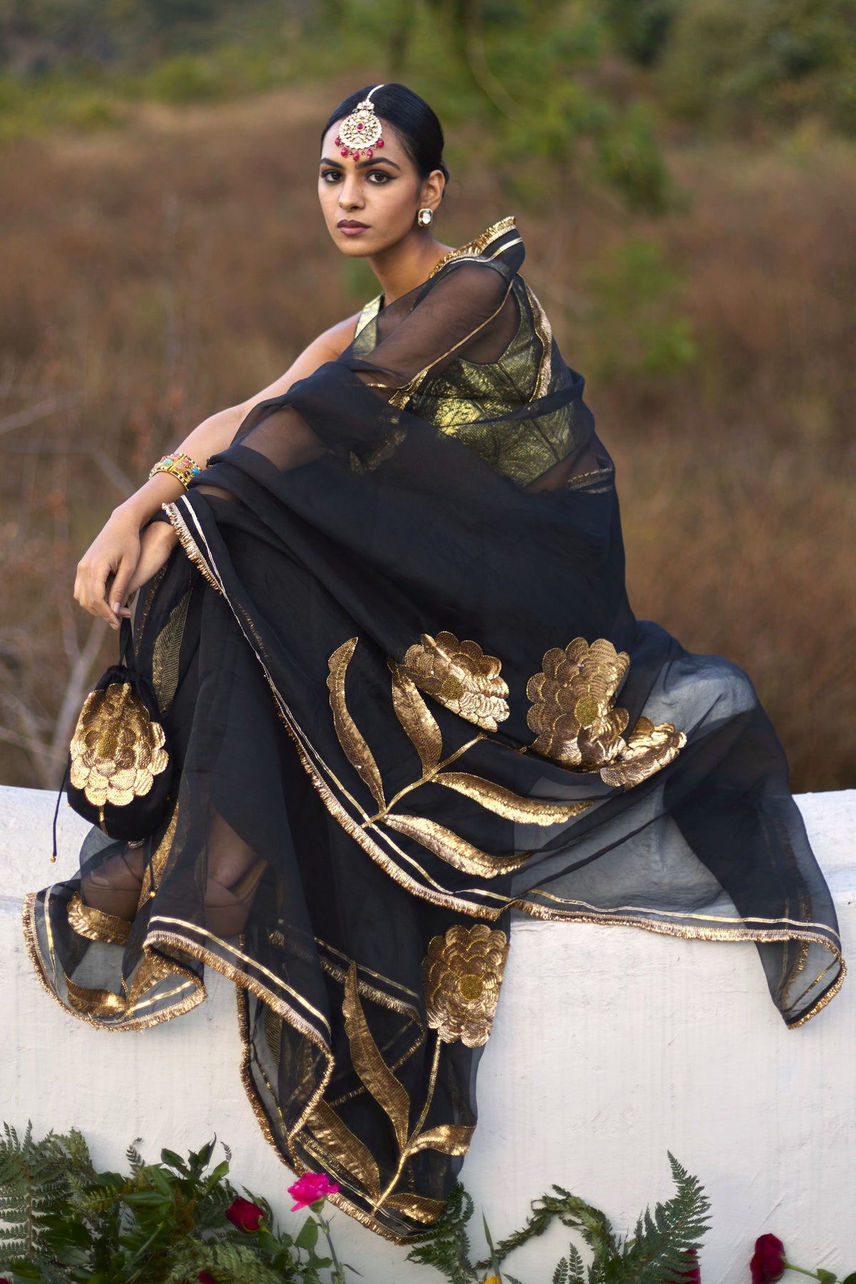 Lauret Silk Saree Set