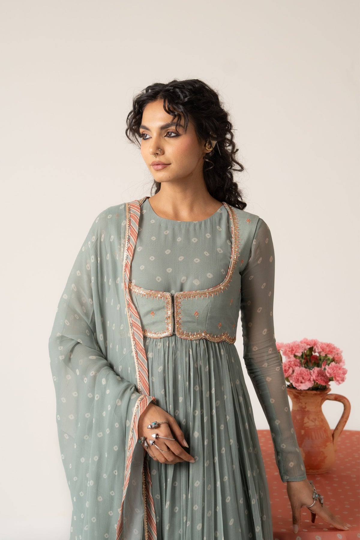 Mohini  Anarkali Set