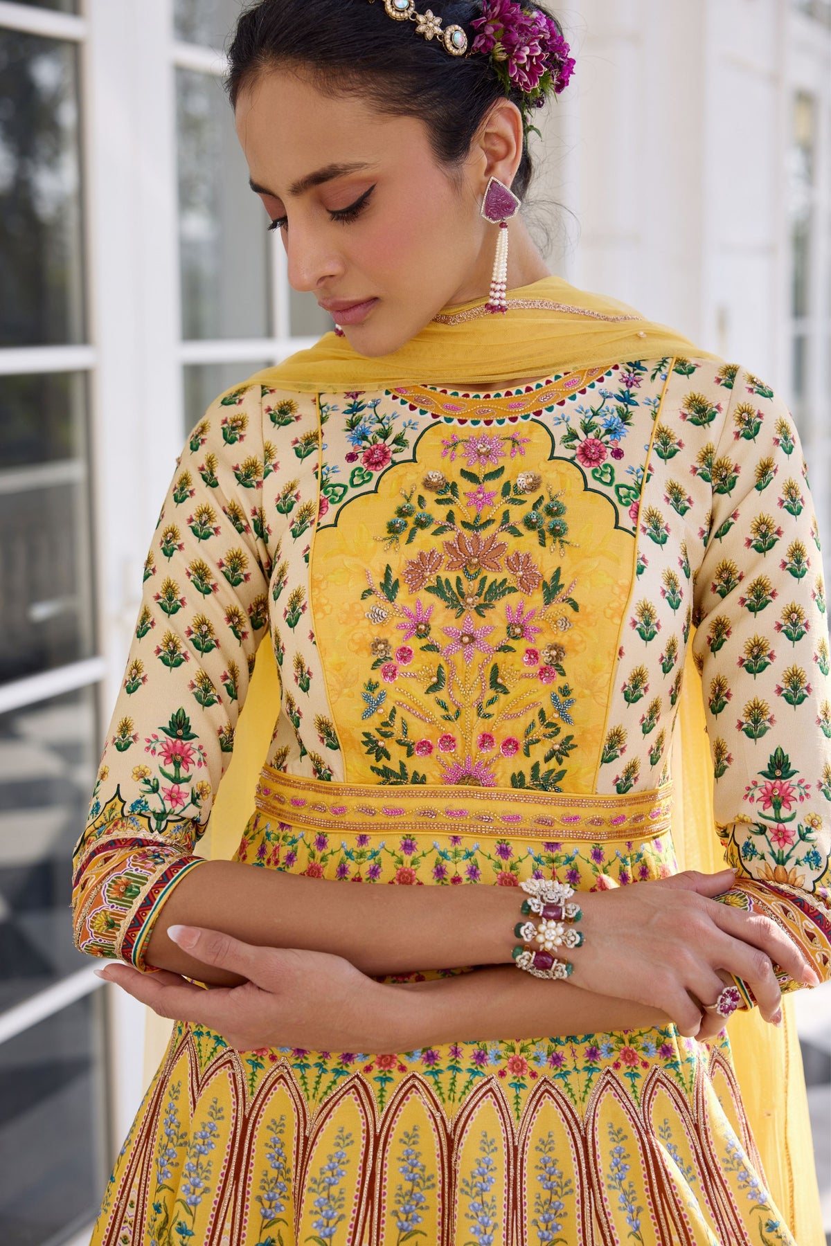 Nehmat Anarkali Set