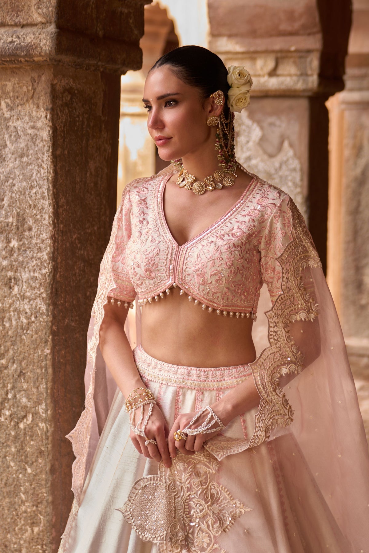 Sayeeda Reham Gara Lehenga Set