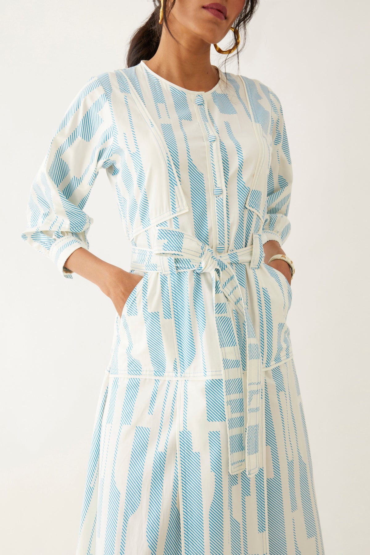 Silvie Off White Dress