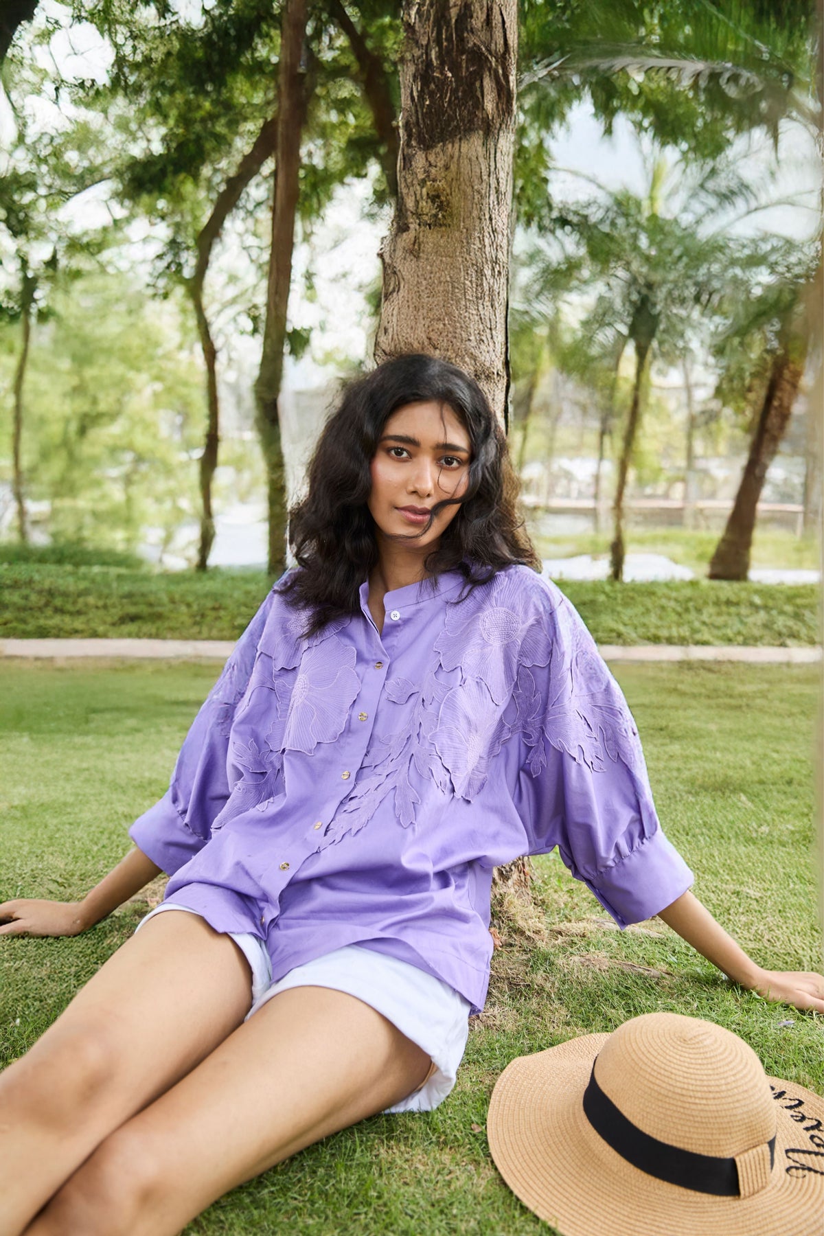 Poppy Trail Violet Shirt