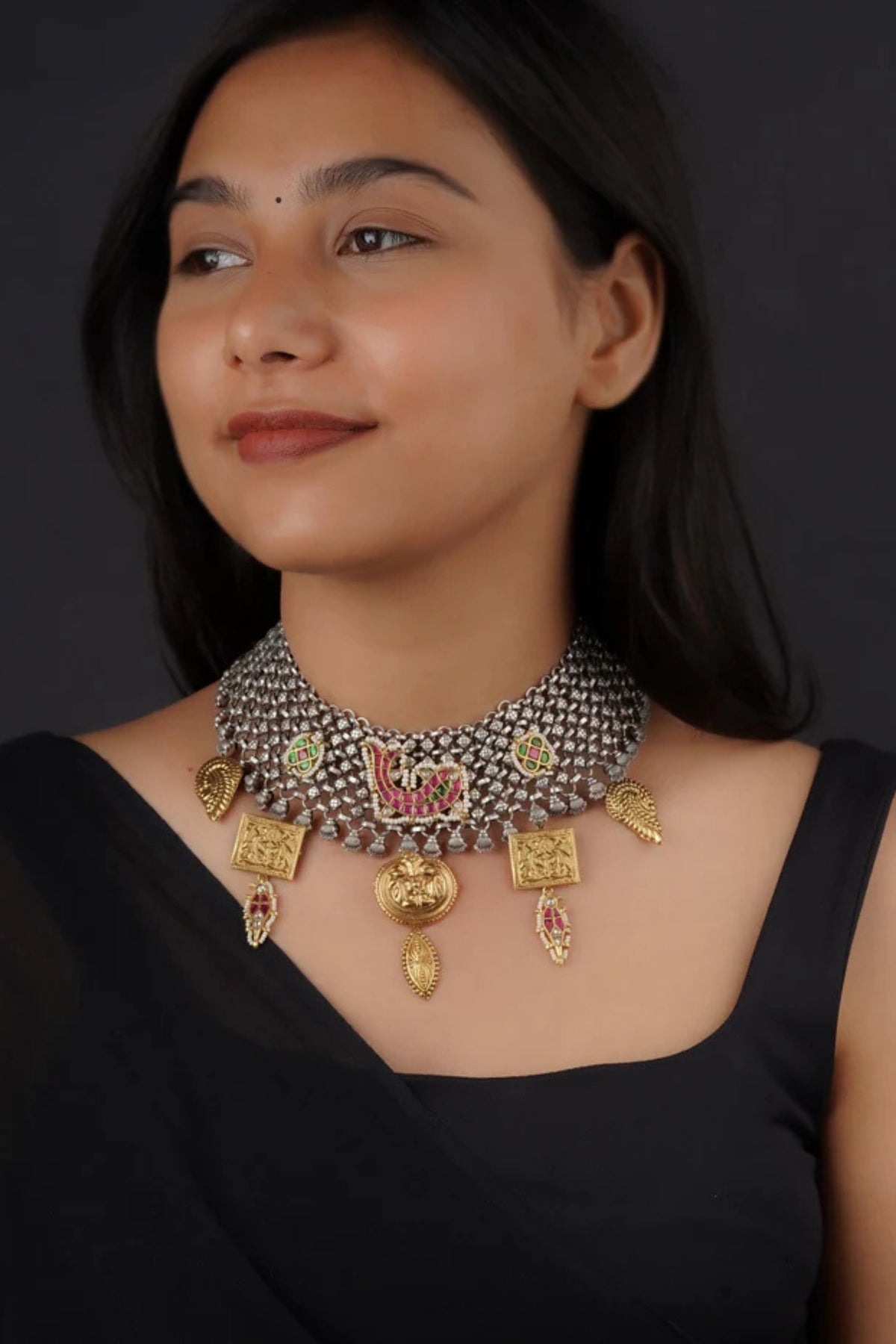 Multicolor Tribal Necklace