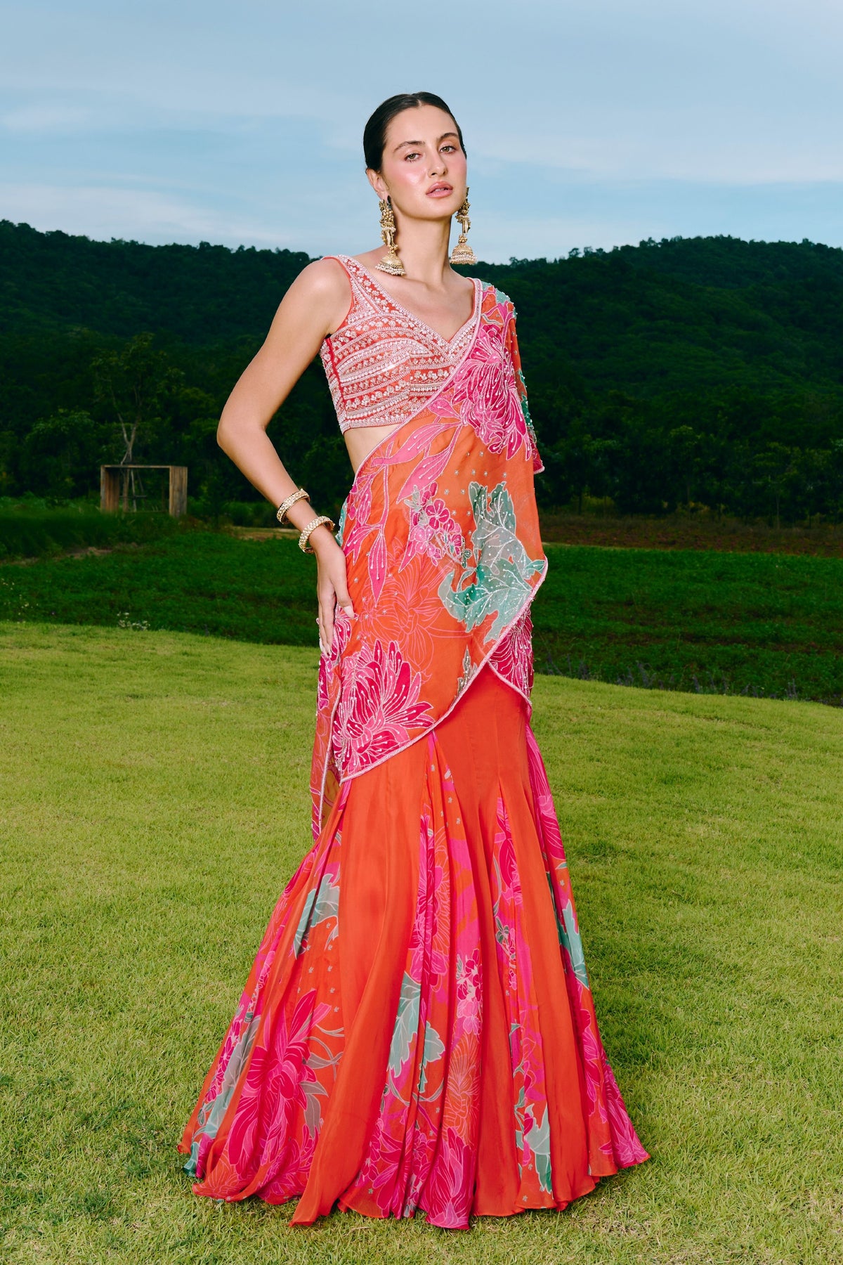 Debbera Drape Saree
