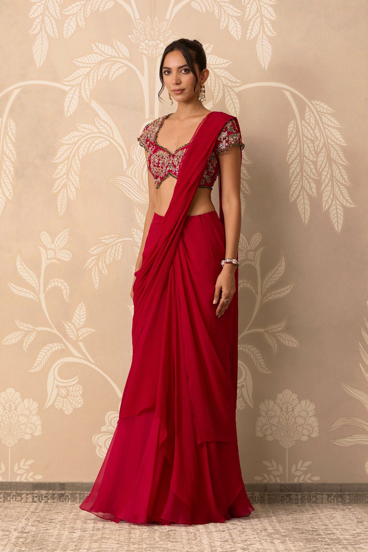 Twined Saree Set