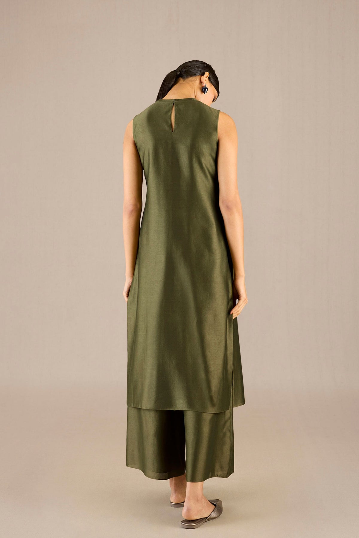 Ilana Olive Tunic Set