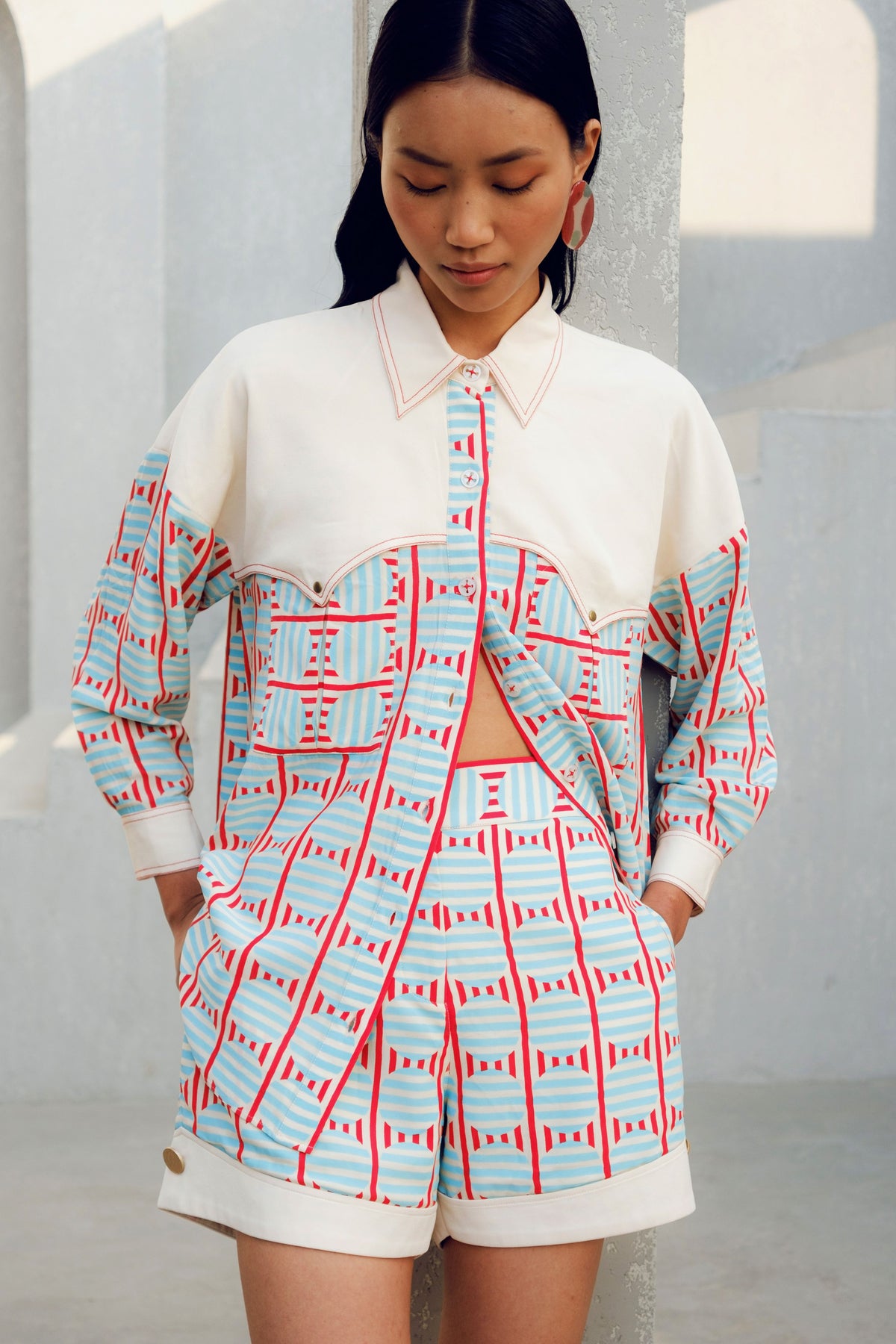 White Illusion Shirt