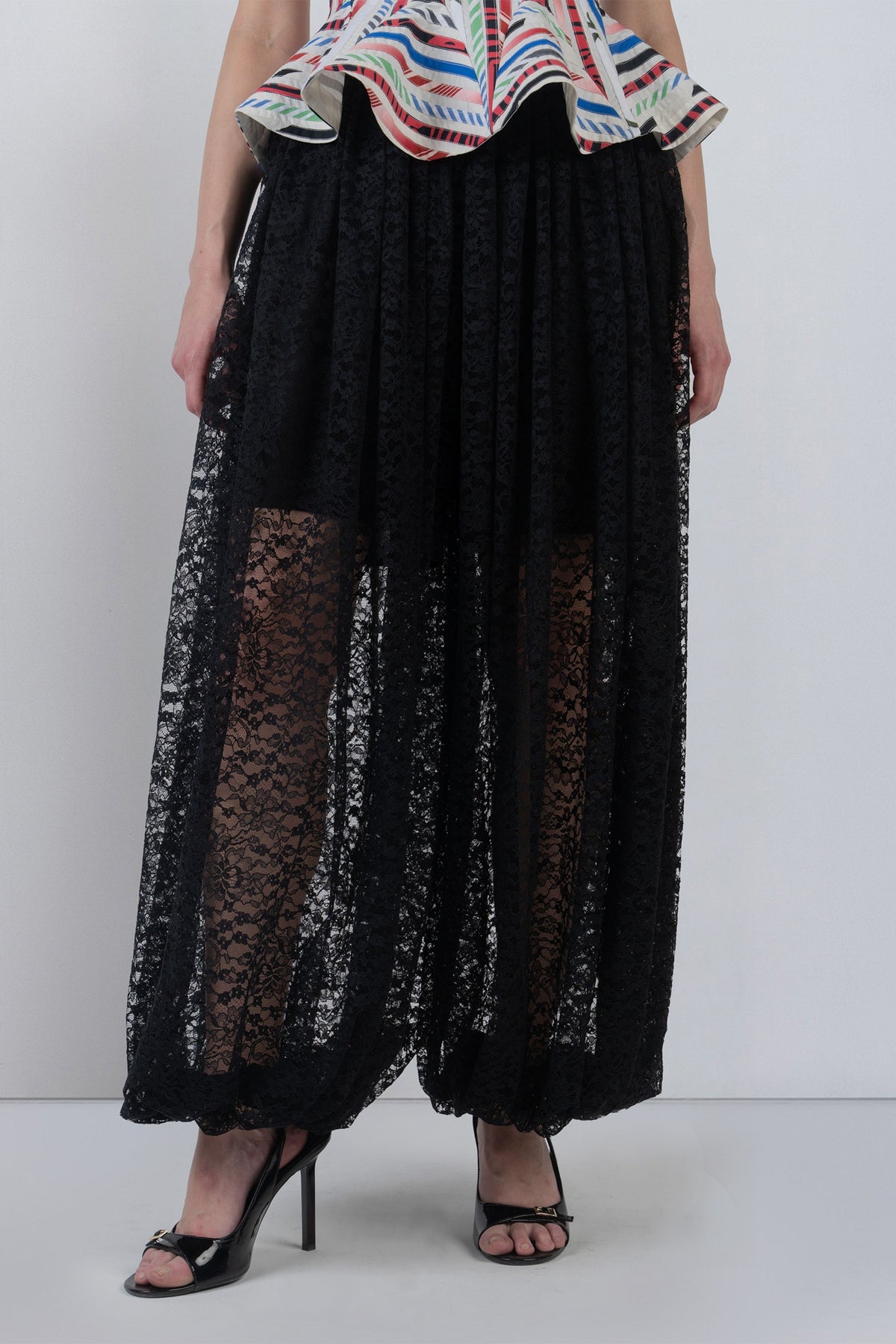 Lace Balloon Pants
