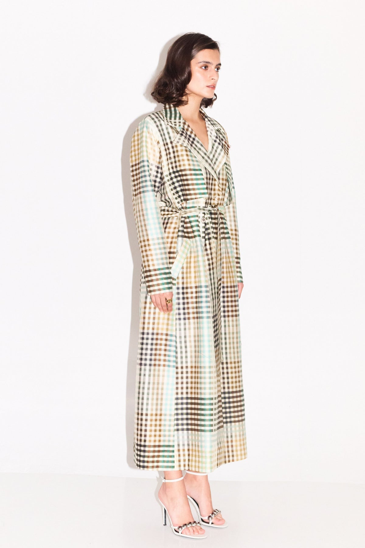 Eugene Printed Trench Dress