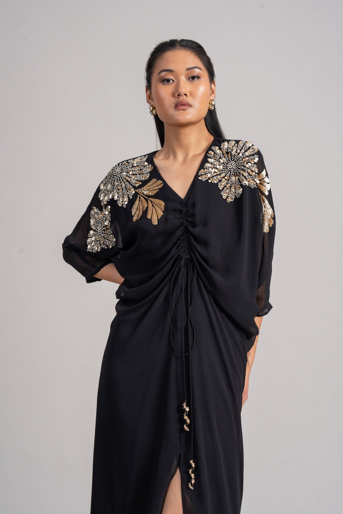 Cosmic Katnis Drawstring Dress