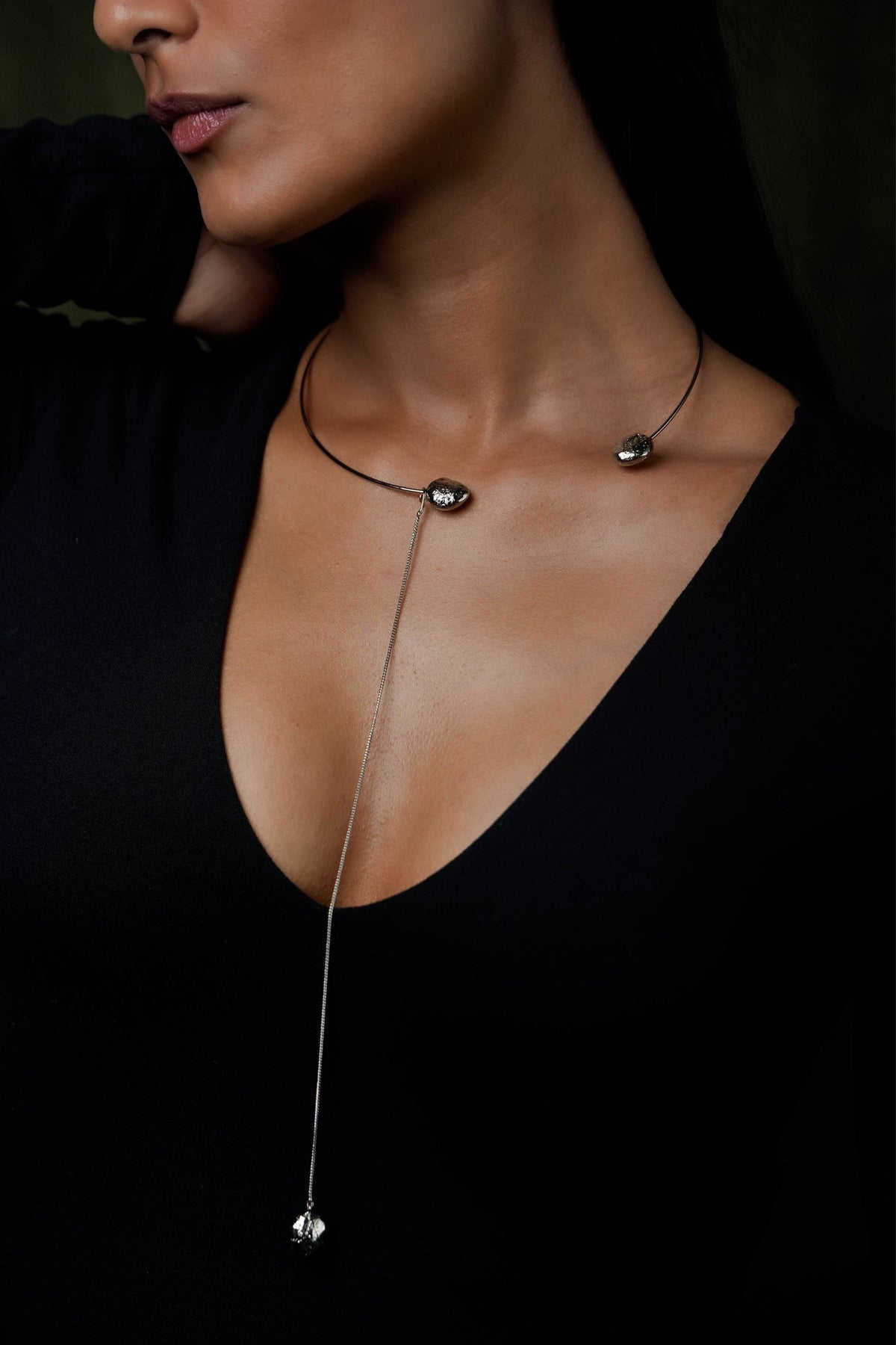 Lia Silver Choker