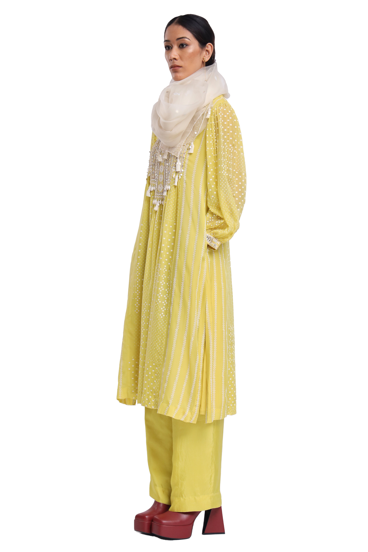 Lime Green Bahar Set