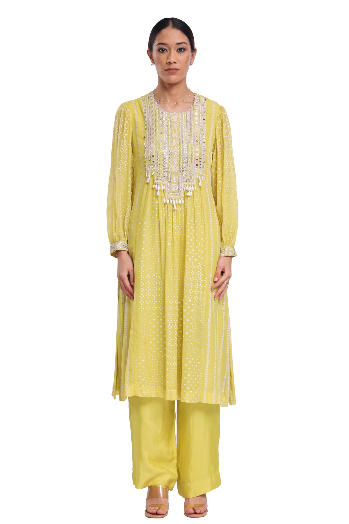 Lime Green Bahar Set