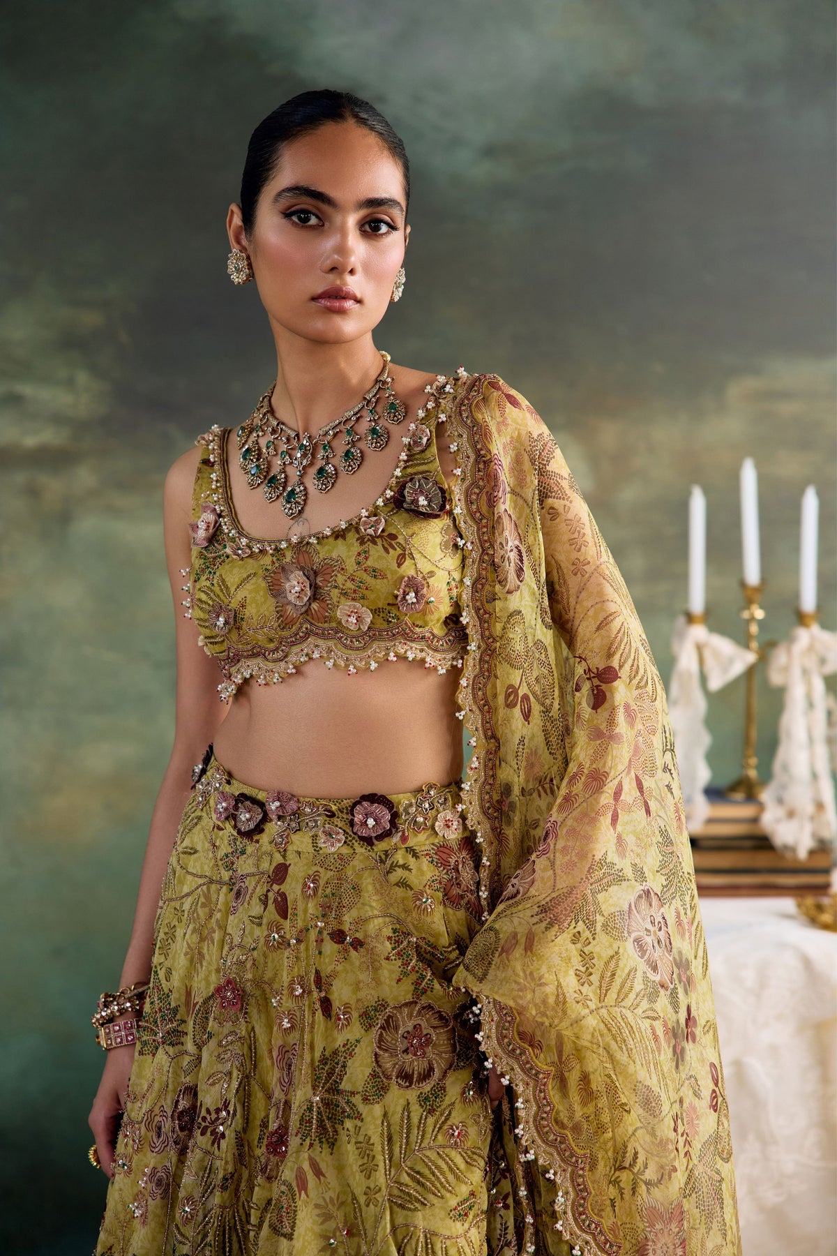 Roselle Lehenga Set