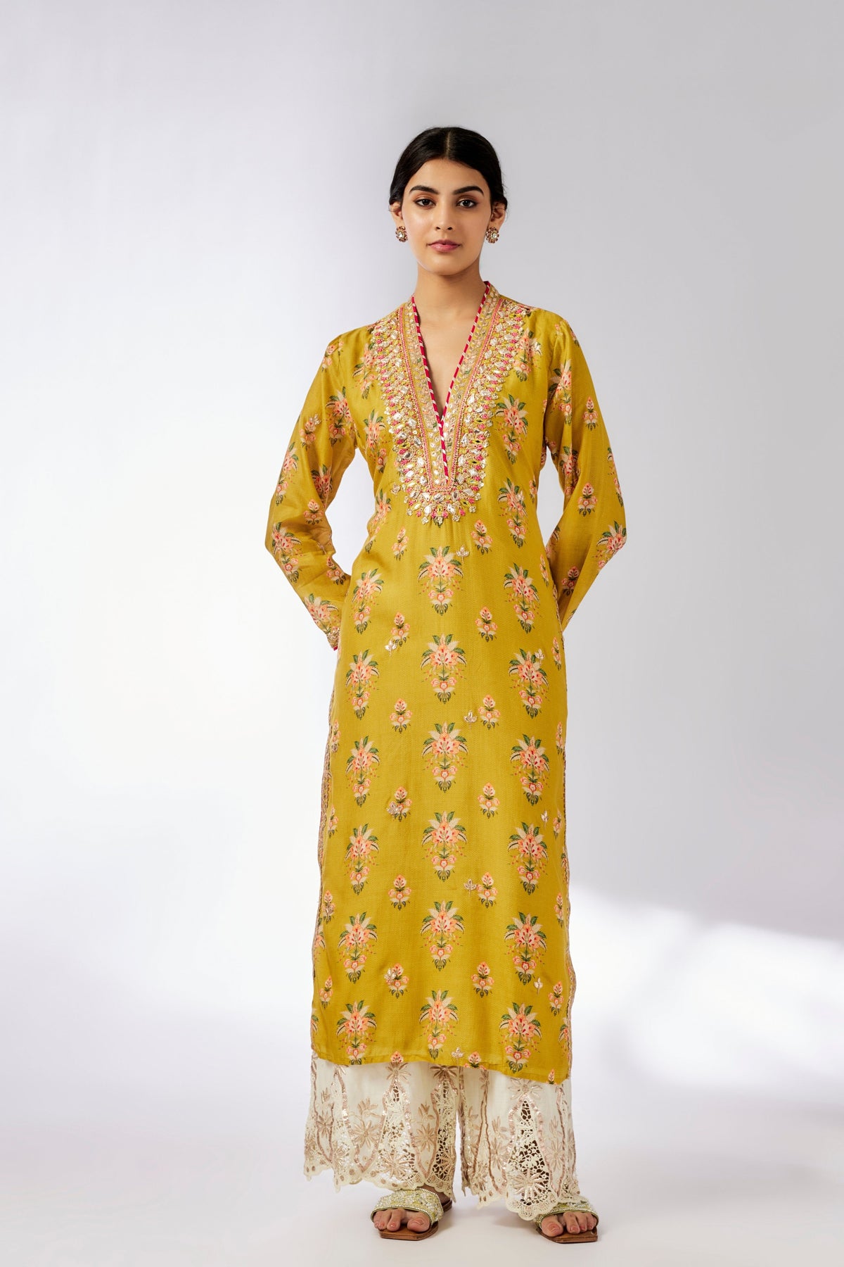 Mustard Gargi Tunic