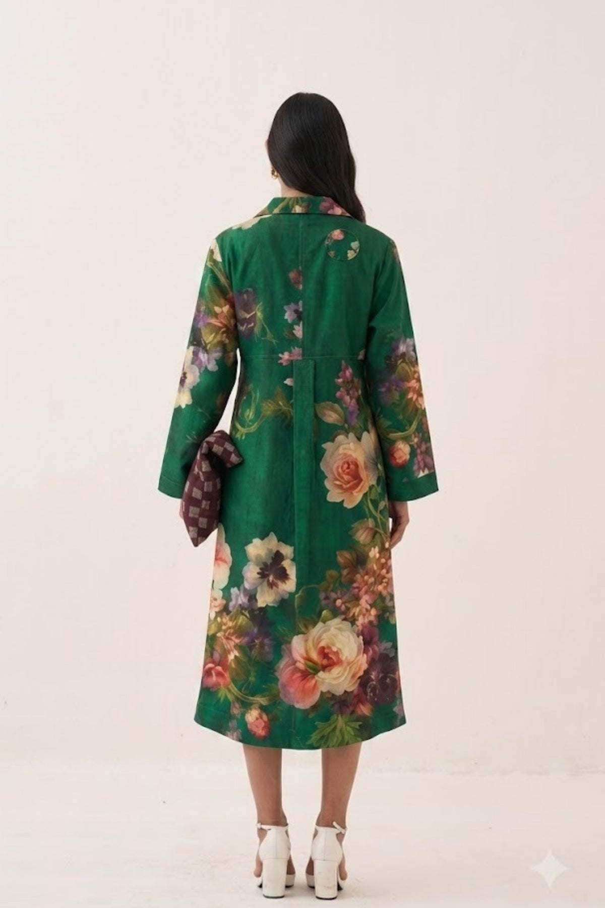 Rosarium Knot Trench Dress
