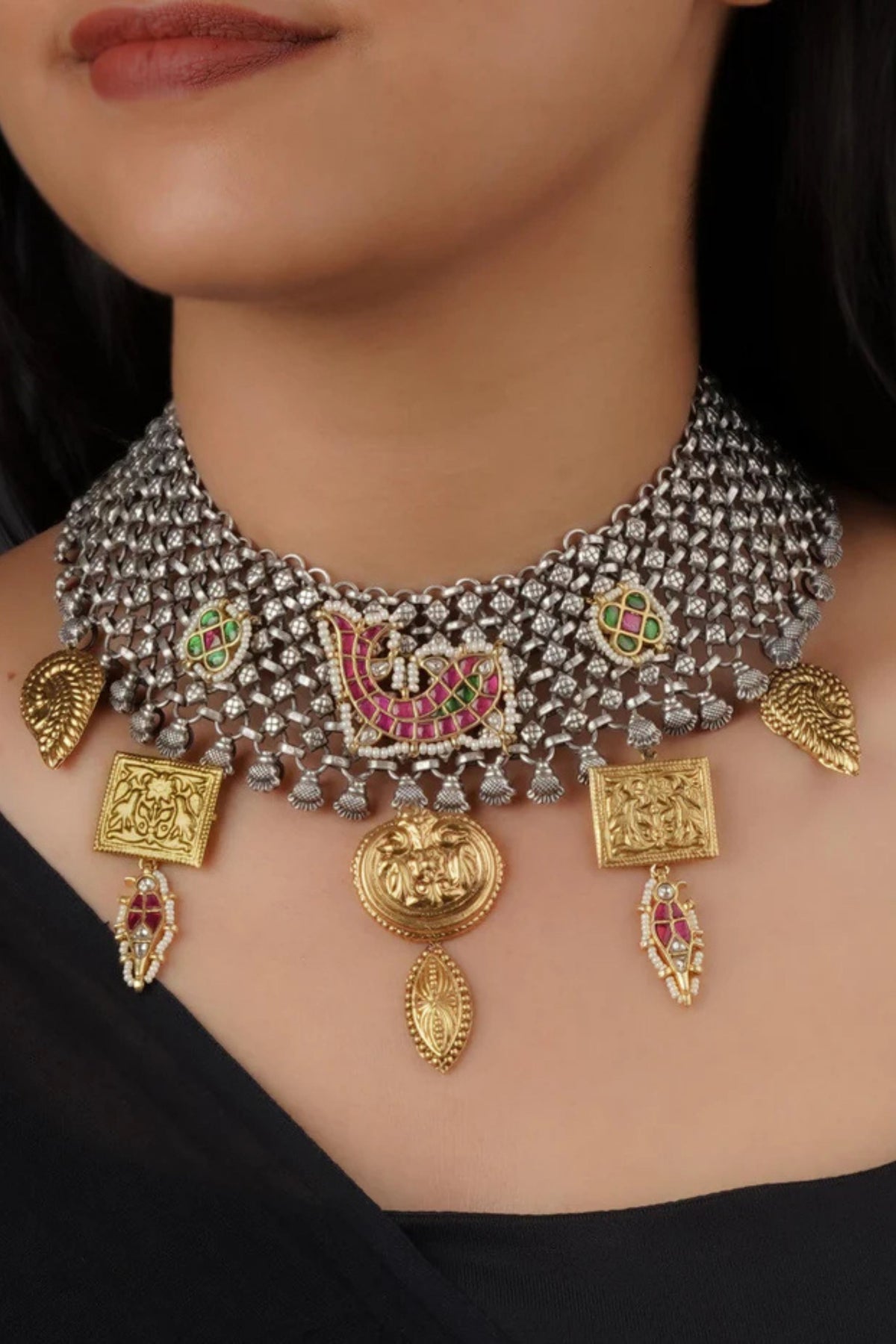Multicolor Tribal Necklace
