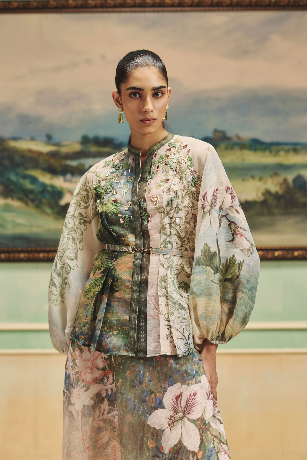 Vienna Linnet Top And Skirt