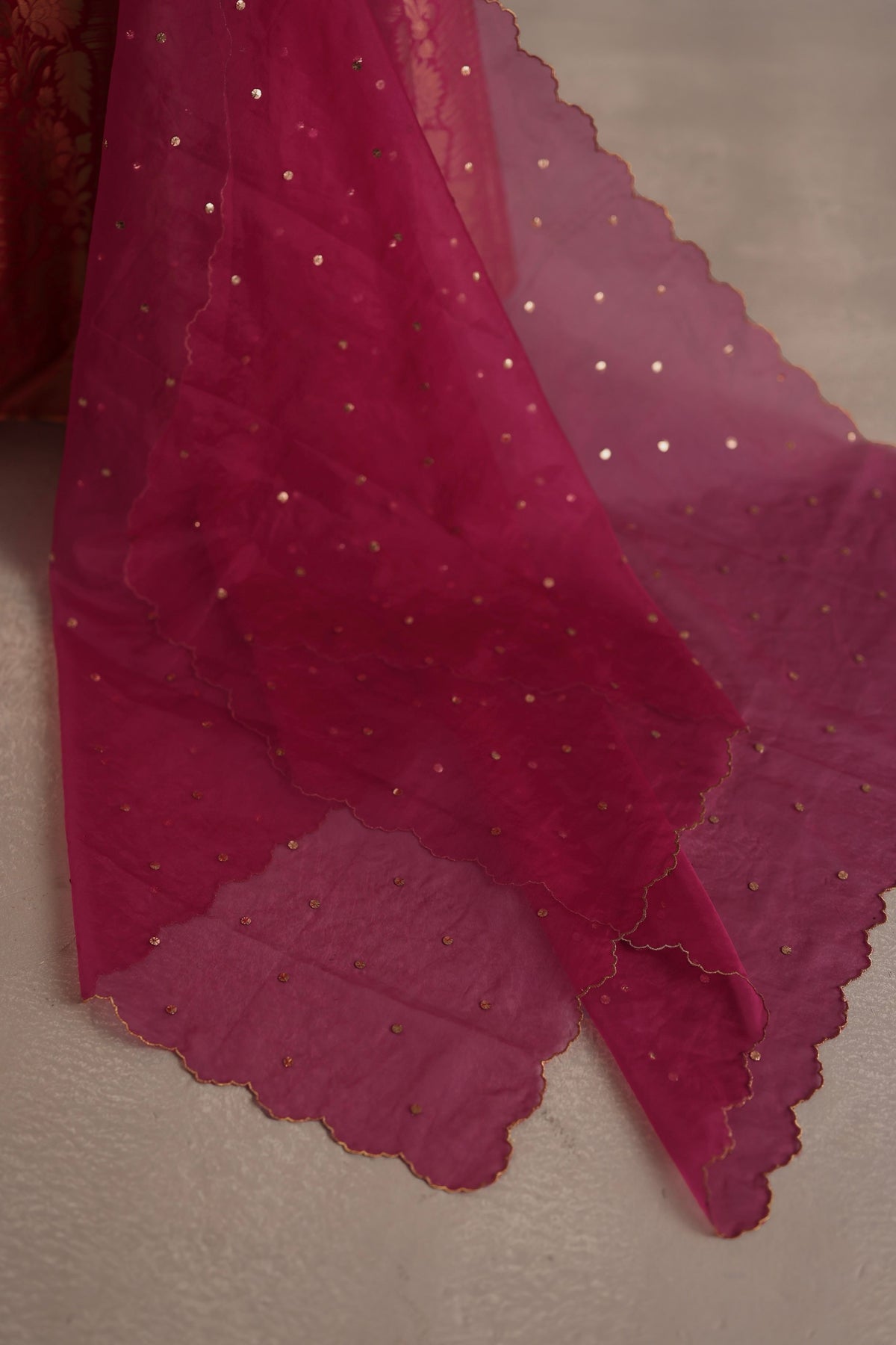 Malhar Magenta Lehenga