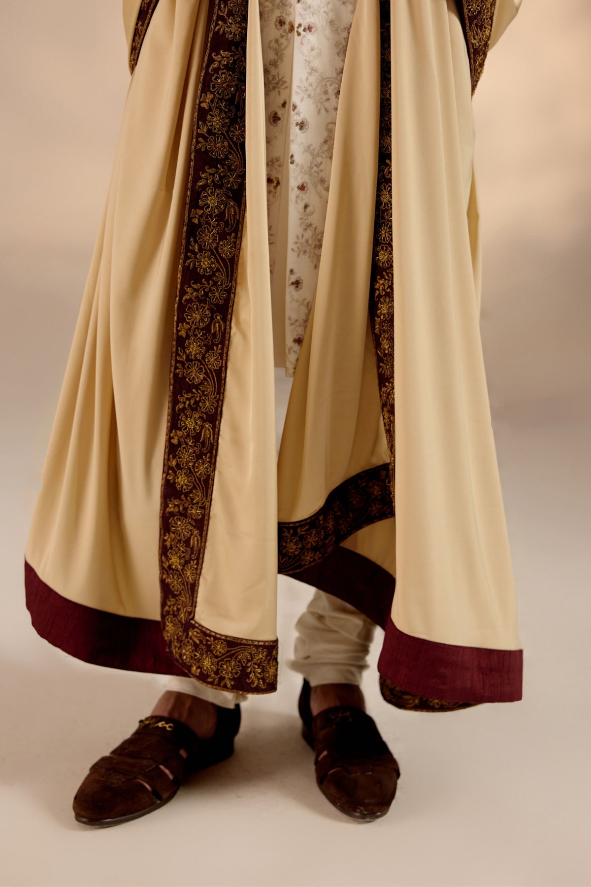 Rouge Wane Sherwani Set