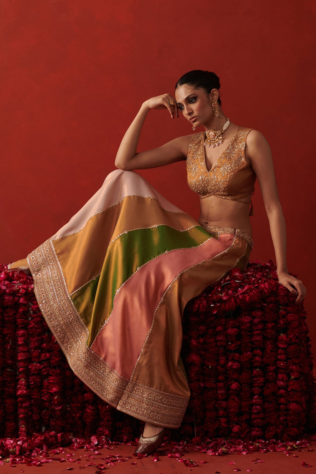 Ishq-e-gul Inara Lehenga Set