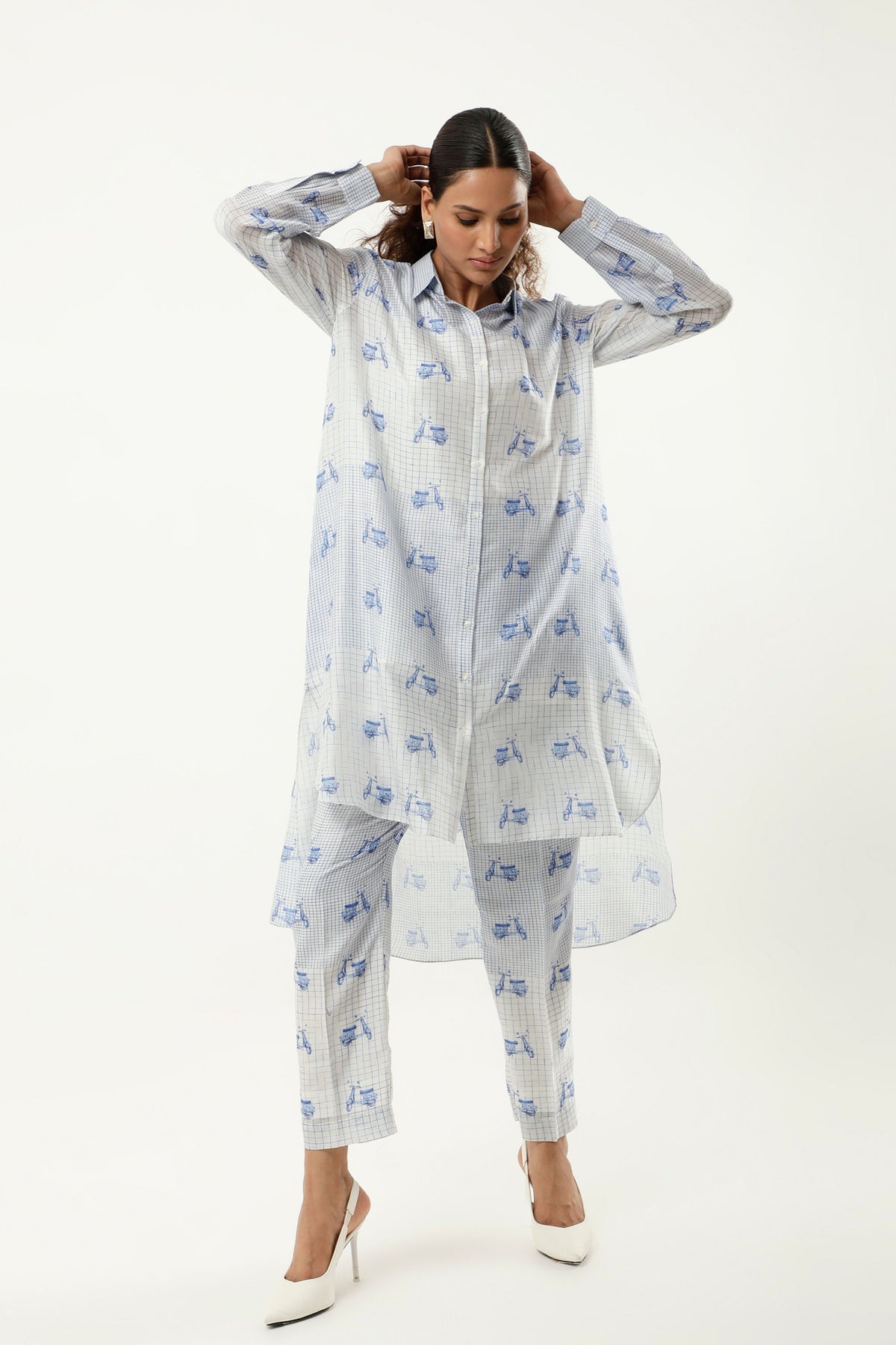 Cobalt Printed 3 Piece Set