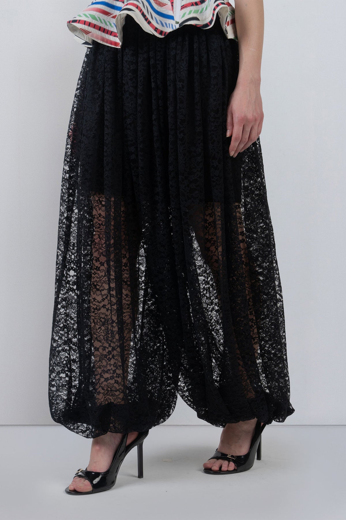 Lace Balloon Pants