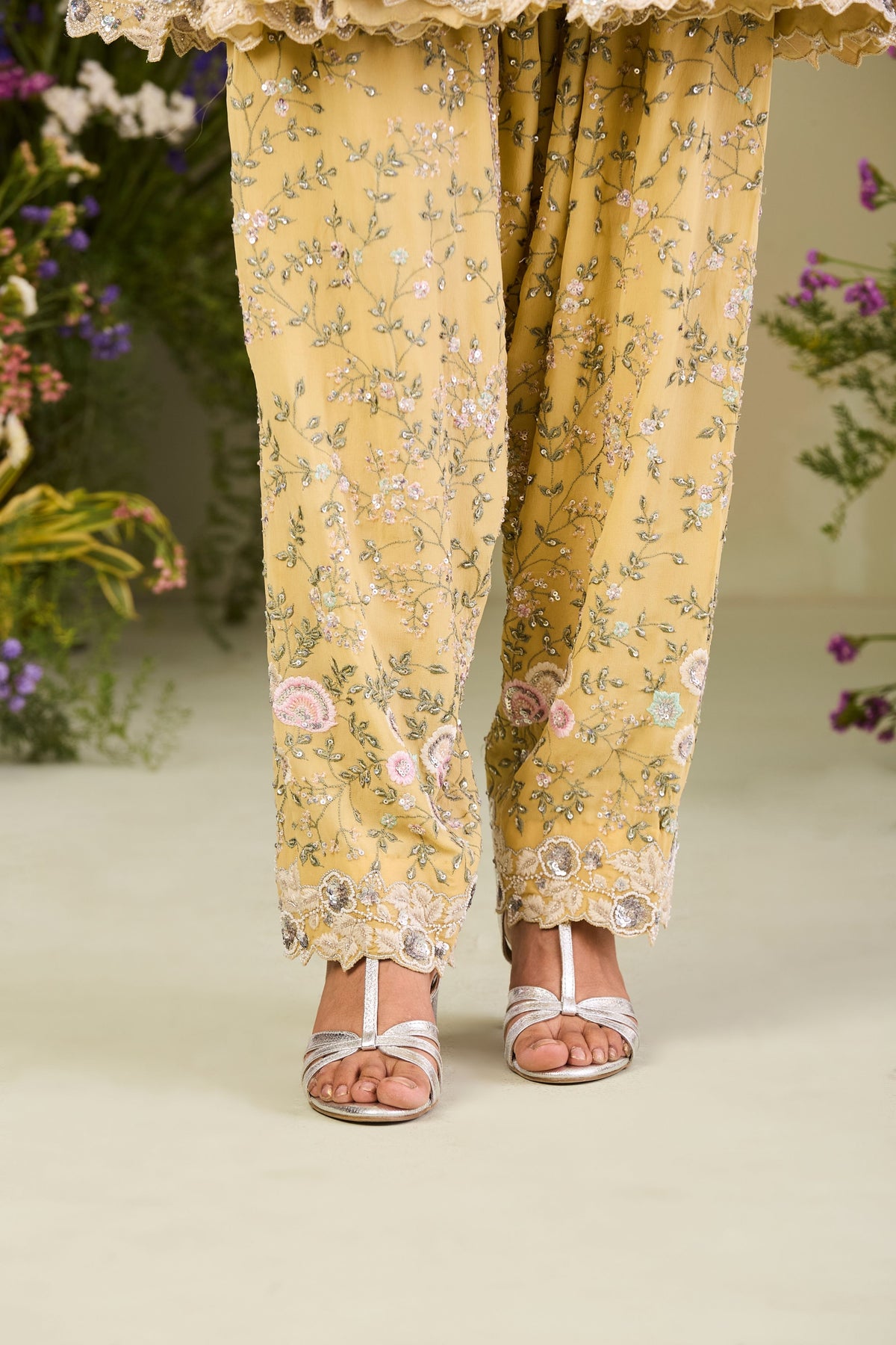Rabia Short Anarkali Set