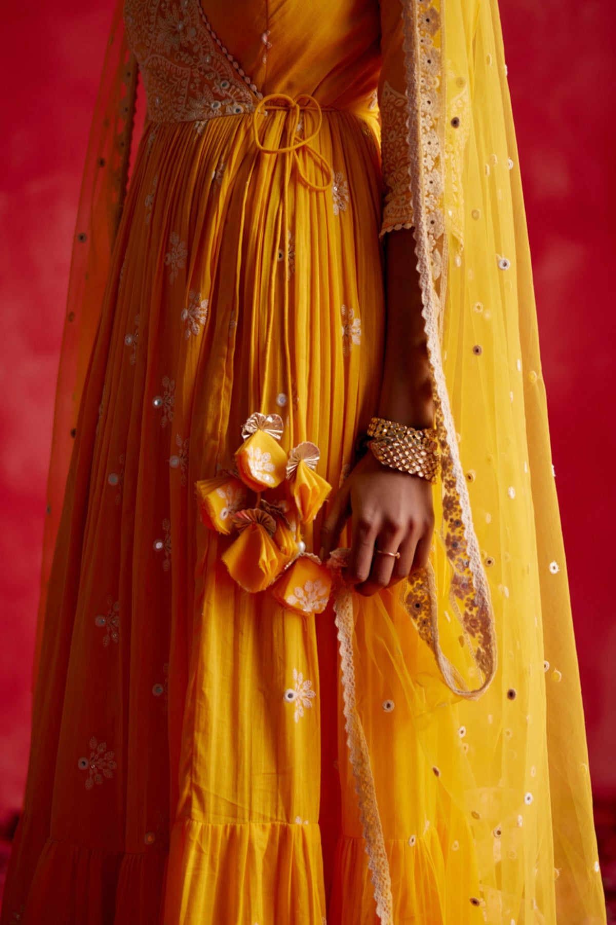 Mango Ambi Anarkali Set