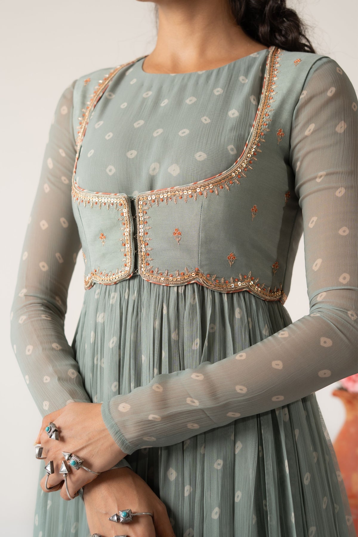 Mohini  Anarkali Set