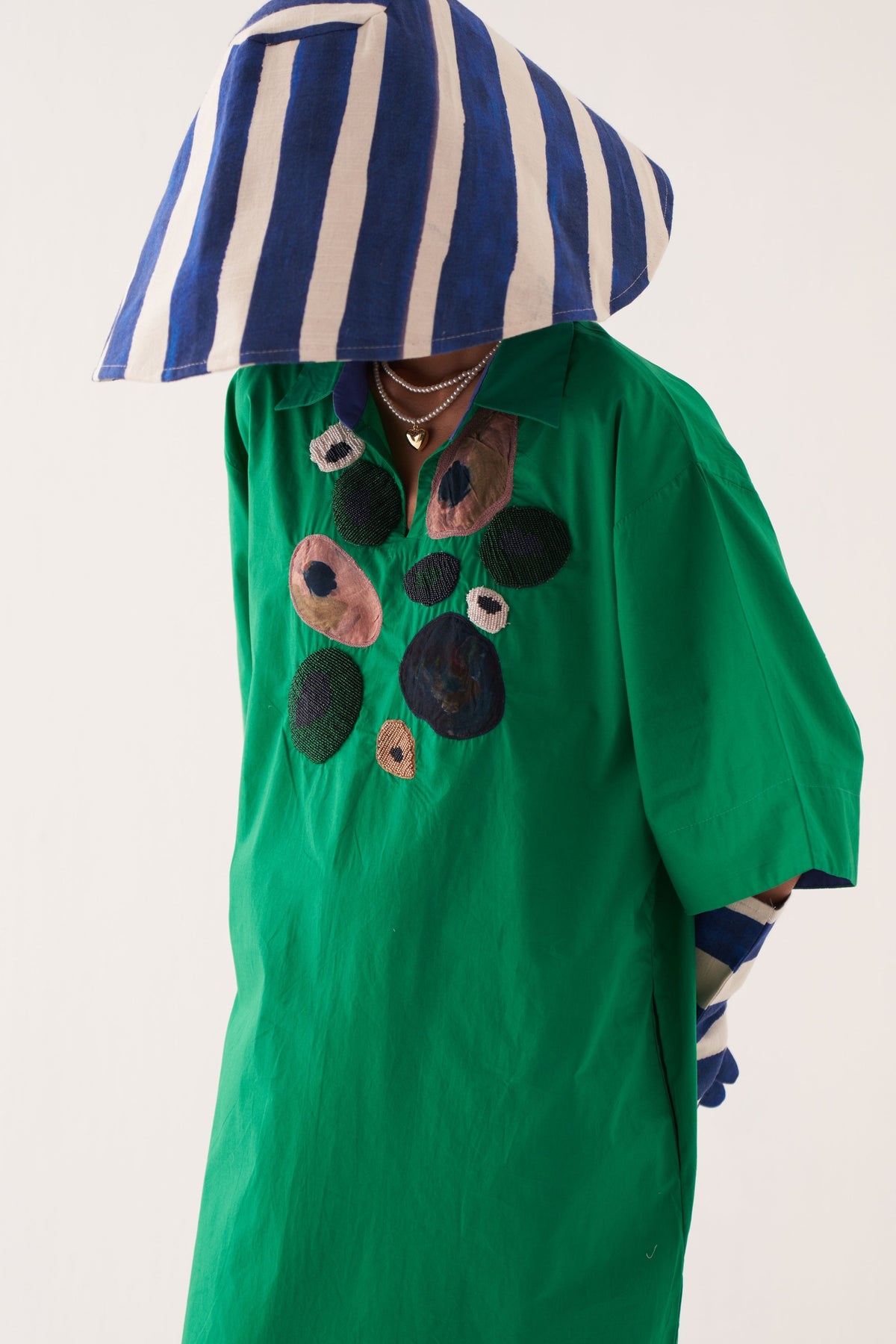 Emerald Embroideried Dress
