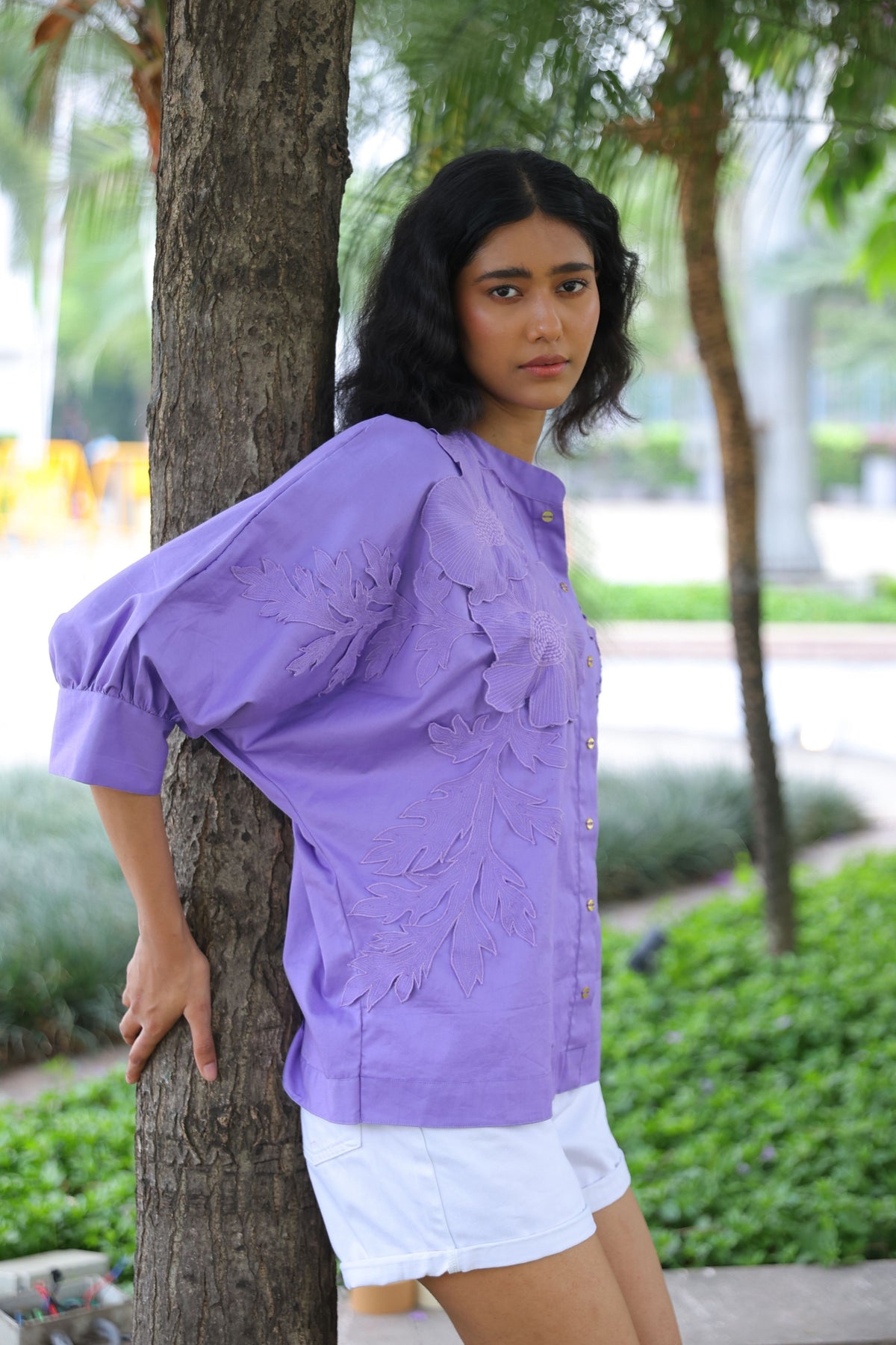 Poppy Trail Violet Shirt