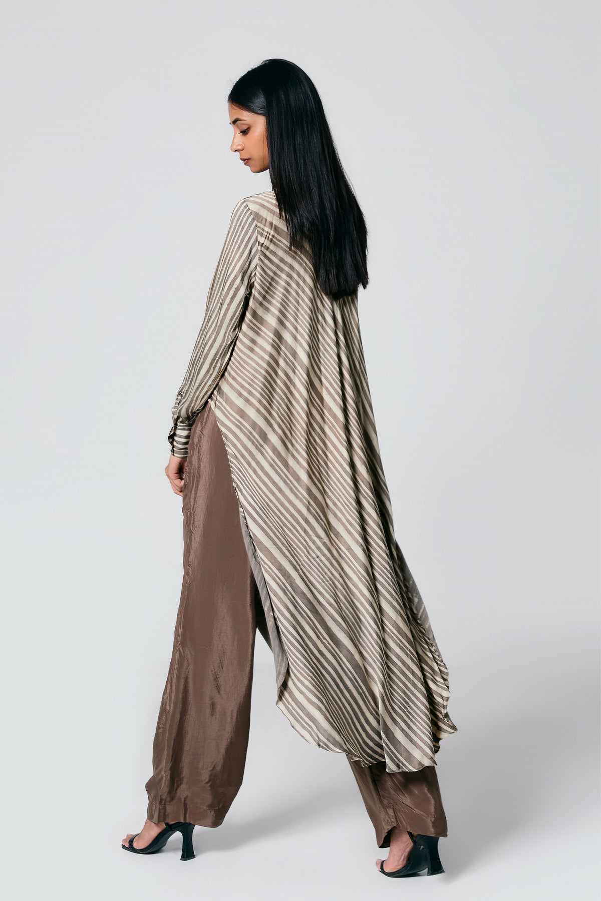 Ajrakh Asymmetrical Co-ord Set