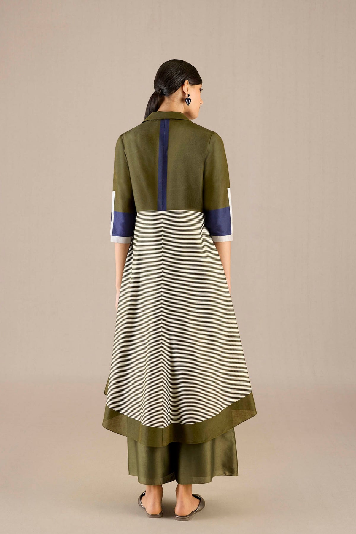 Ilana Olive Tunic Set