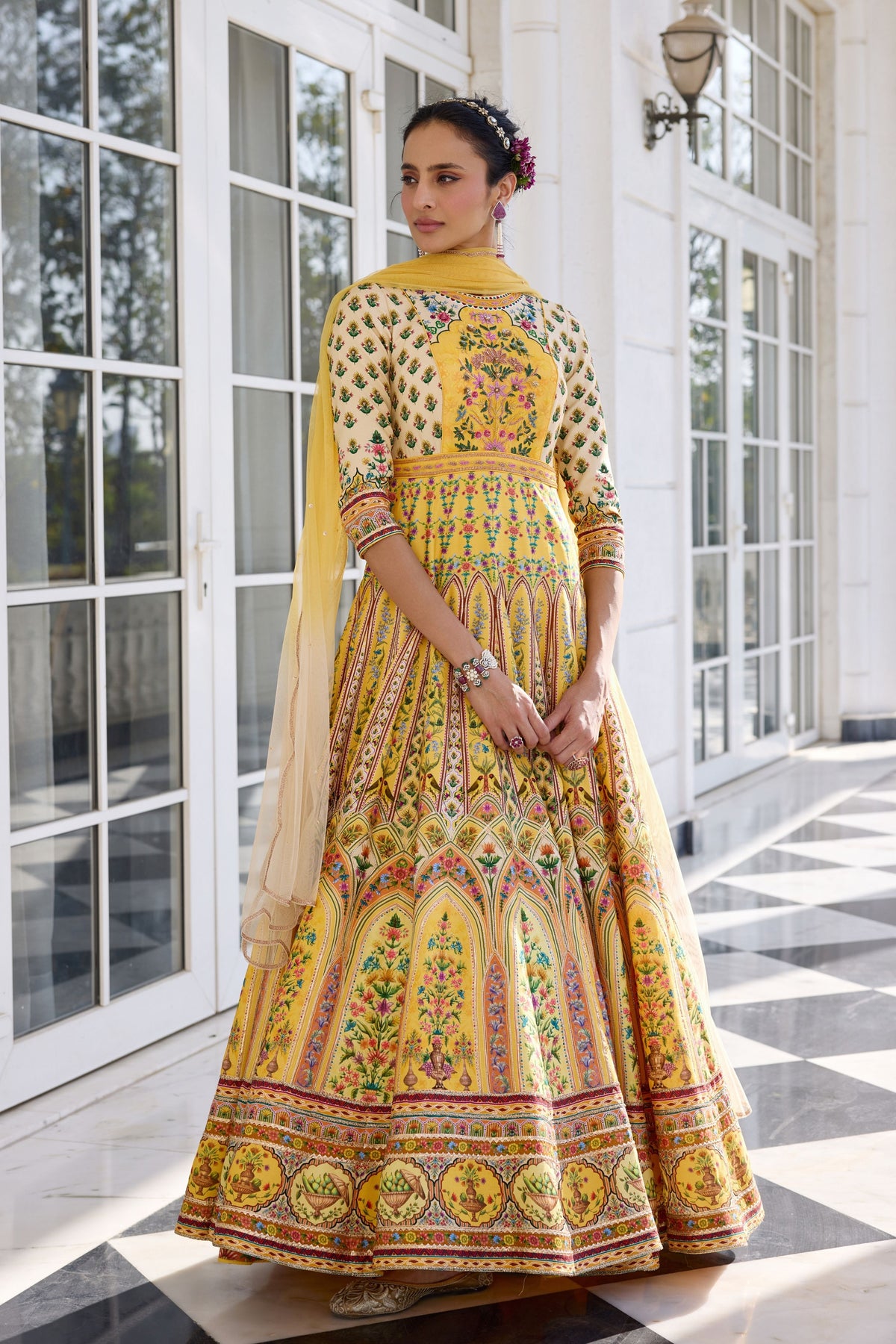 Nehmat Anarkali Set