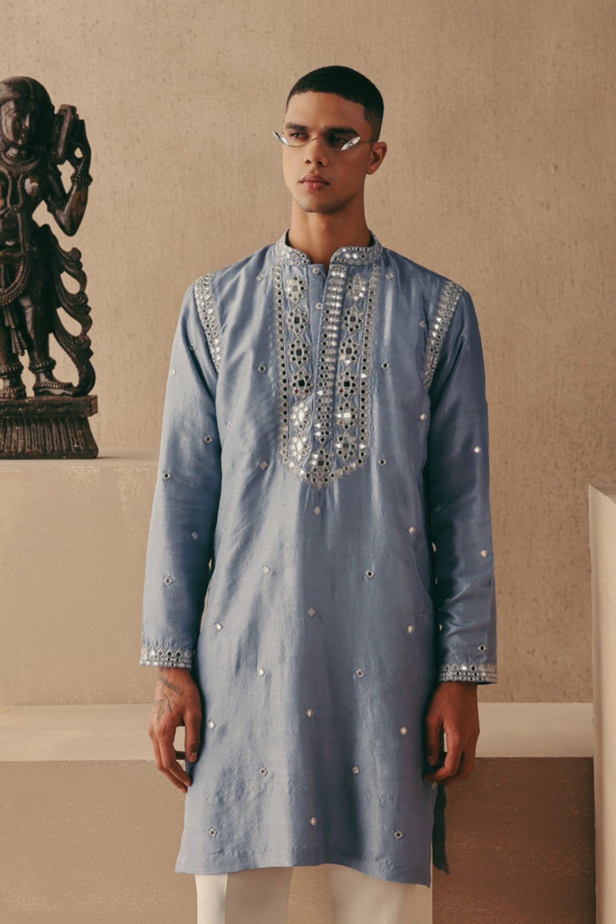 Blue Kurta Set