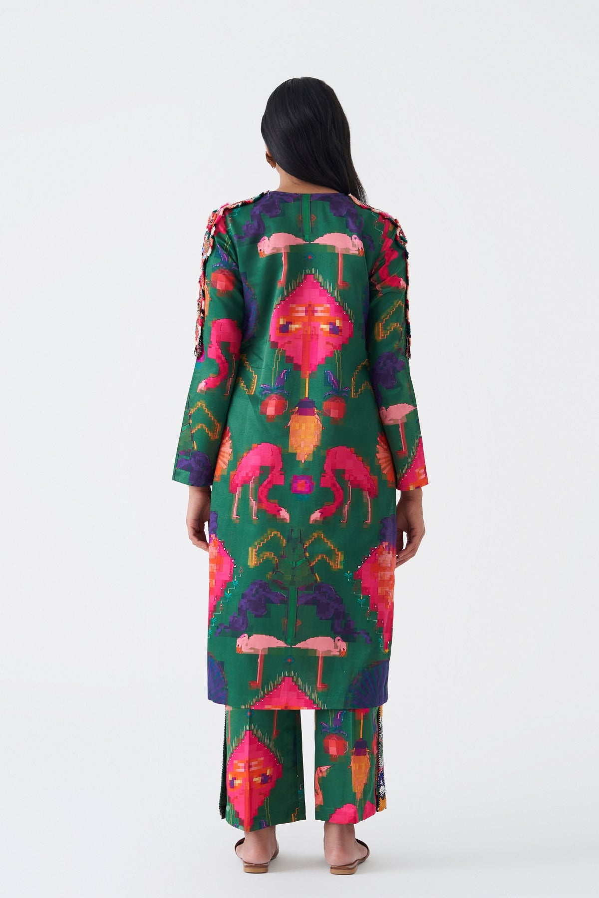 Oaxaca Verde Kurta Pant Set