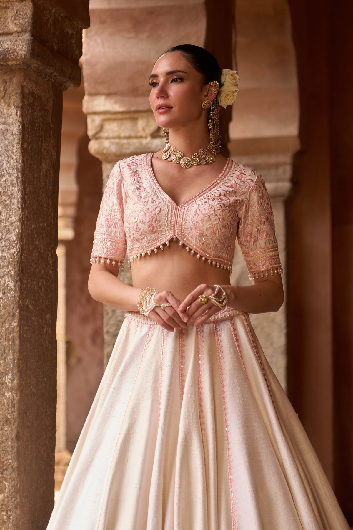 Sayeeda Reham Gara Lehenga Set