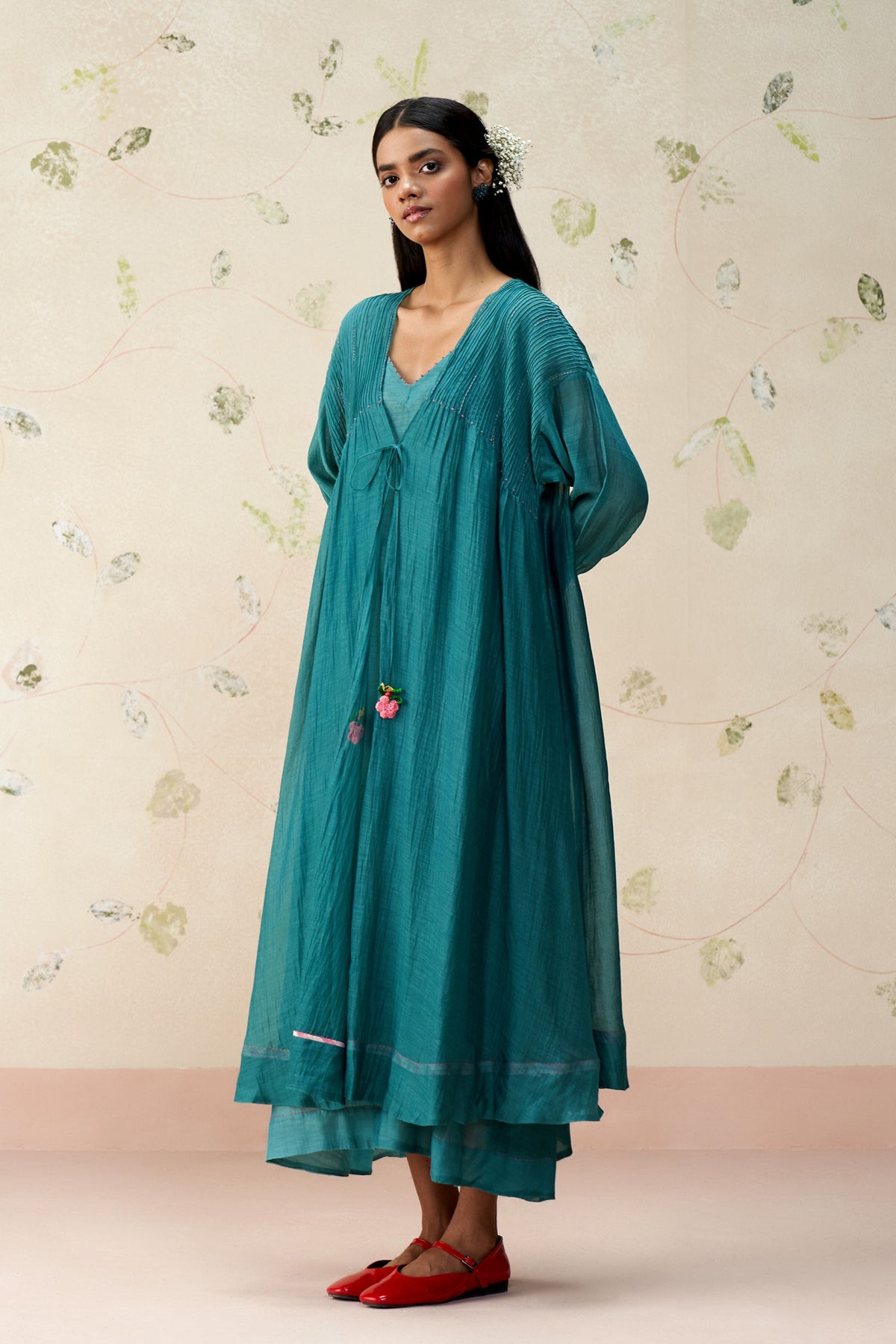 Vienna Turquoise Blue Jacket Dress