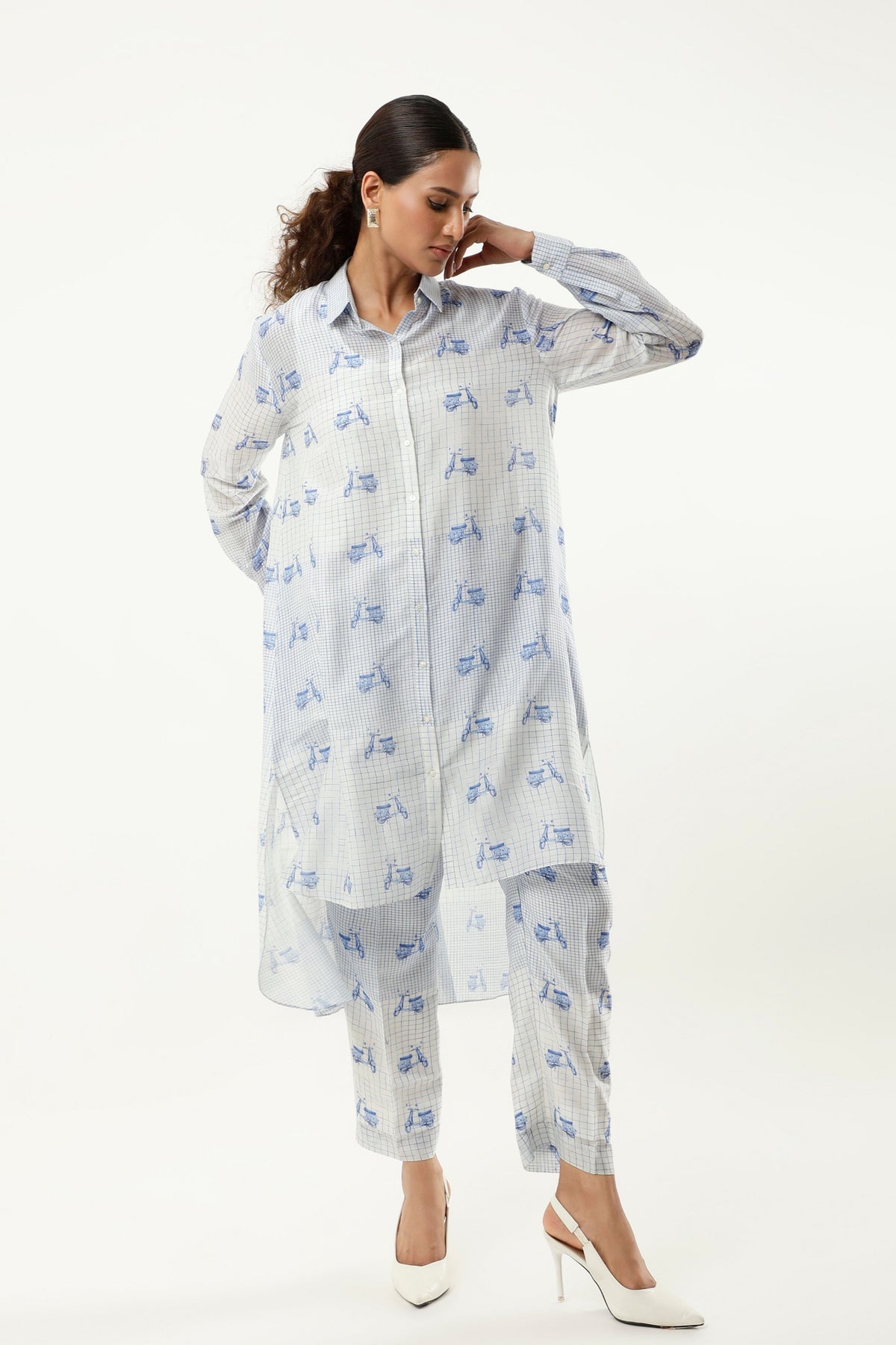 Cobalt Printed 3 Piece Set