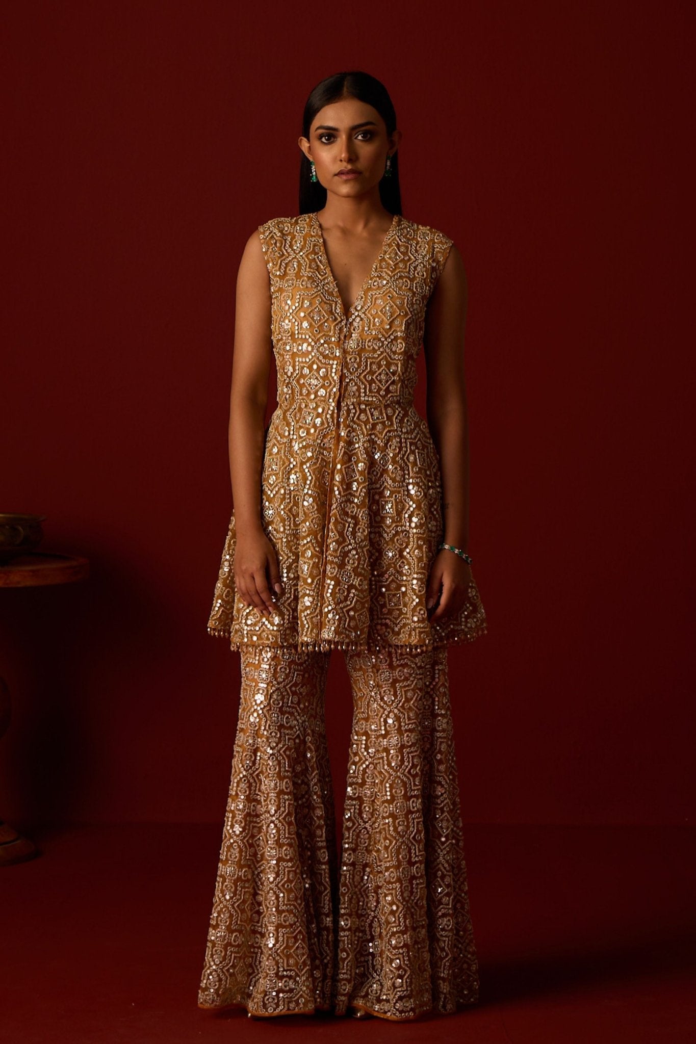 Sleeveless Peplum Top - Twenty Nine - Elahe