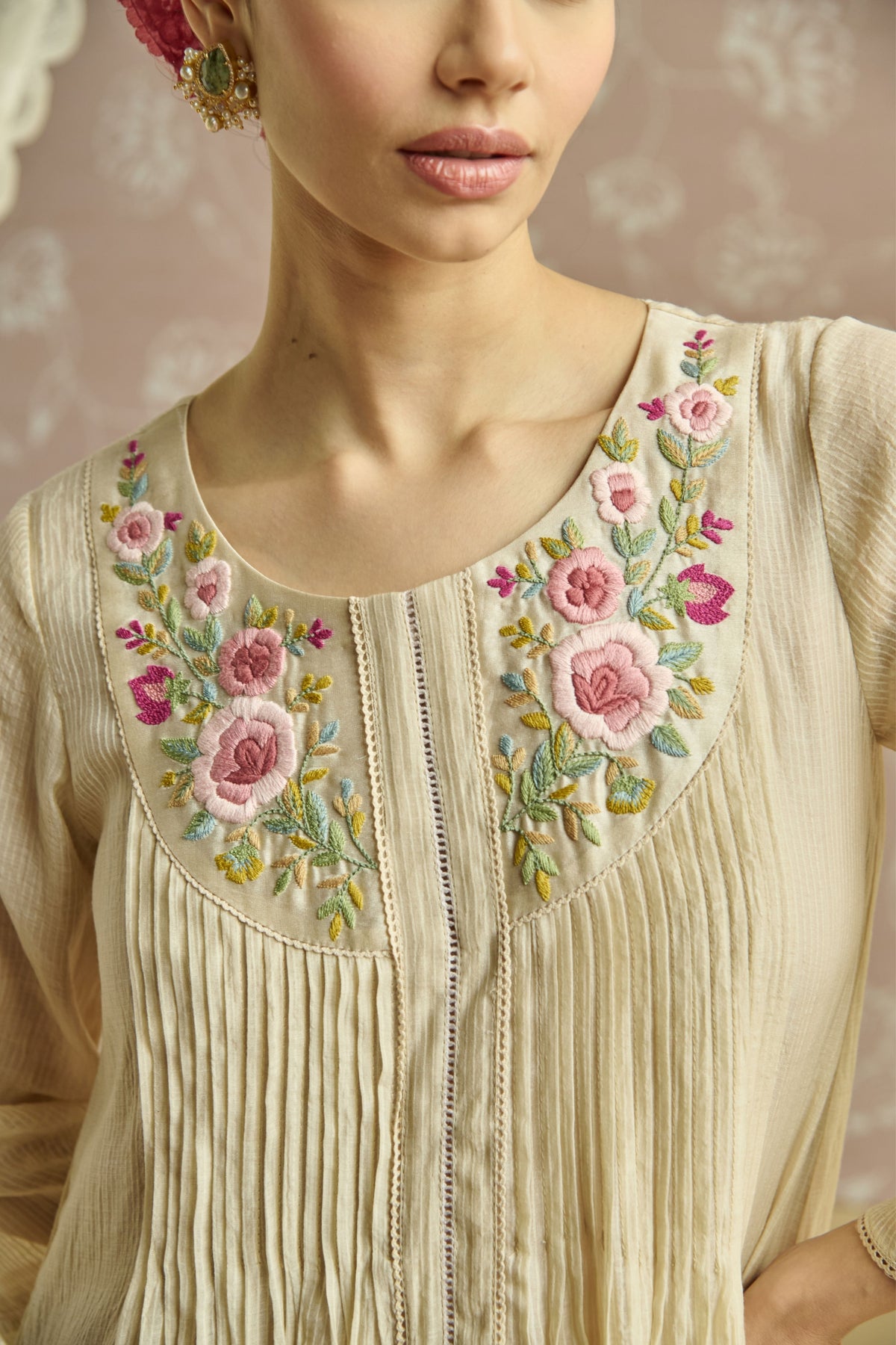 Ivory Gulneher Tunic