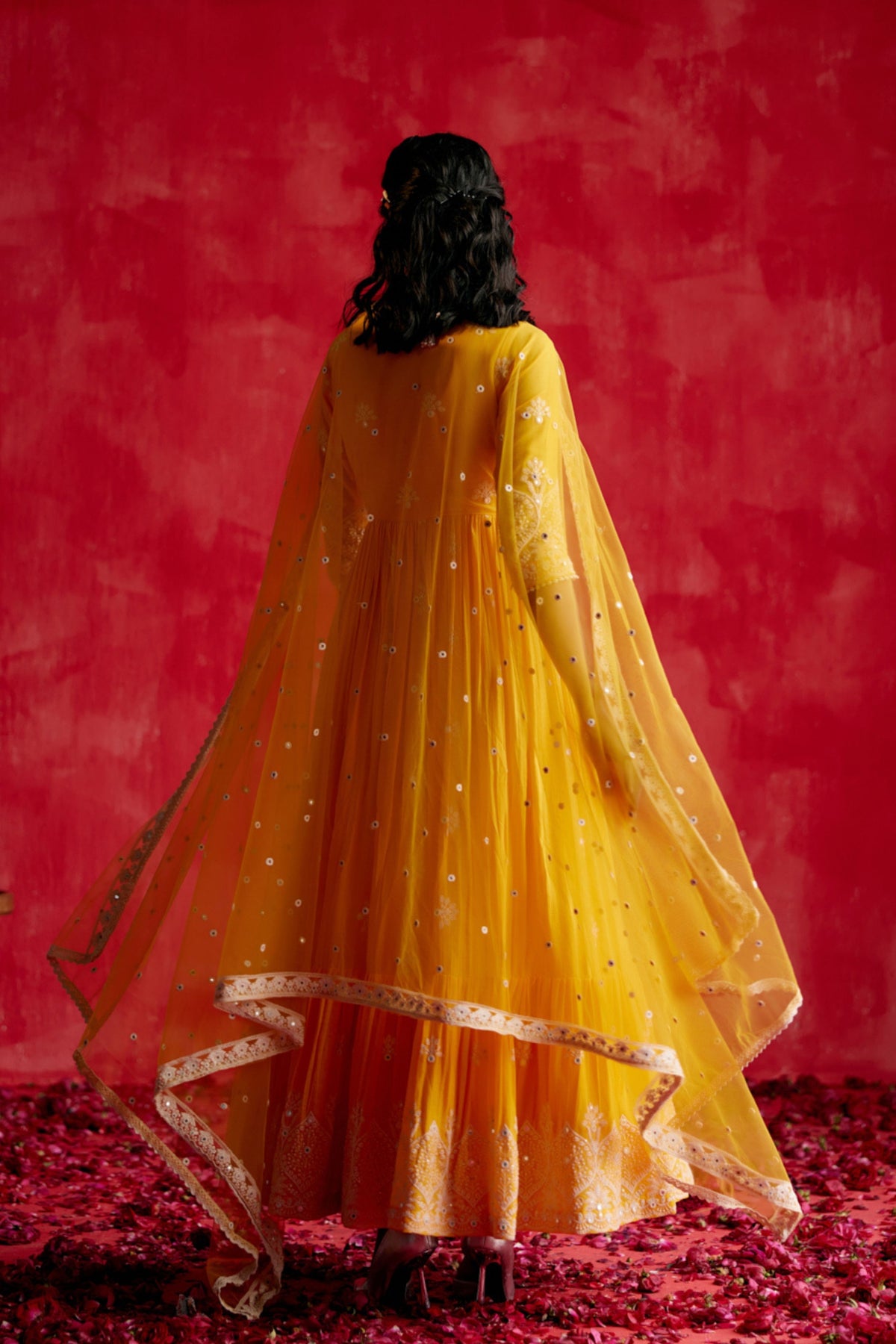 Mango Ambi Anarkali Set