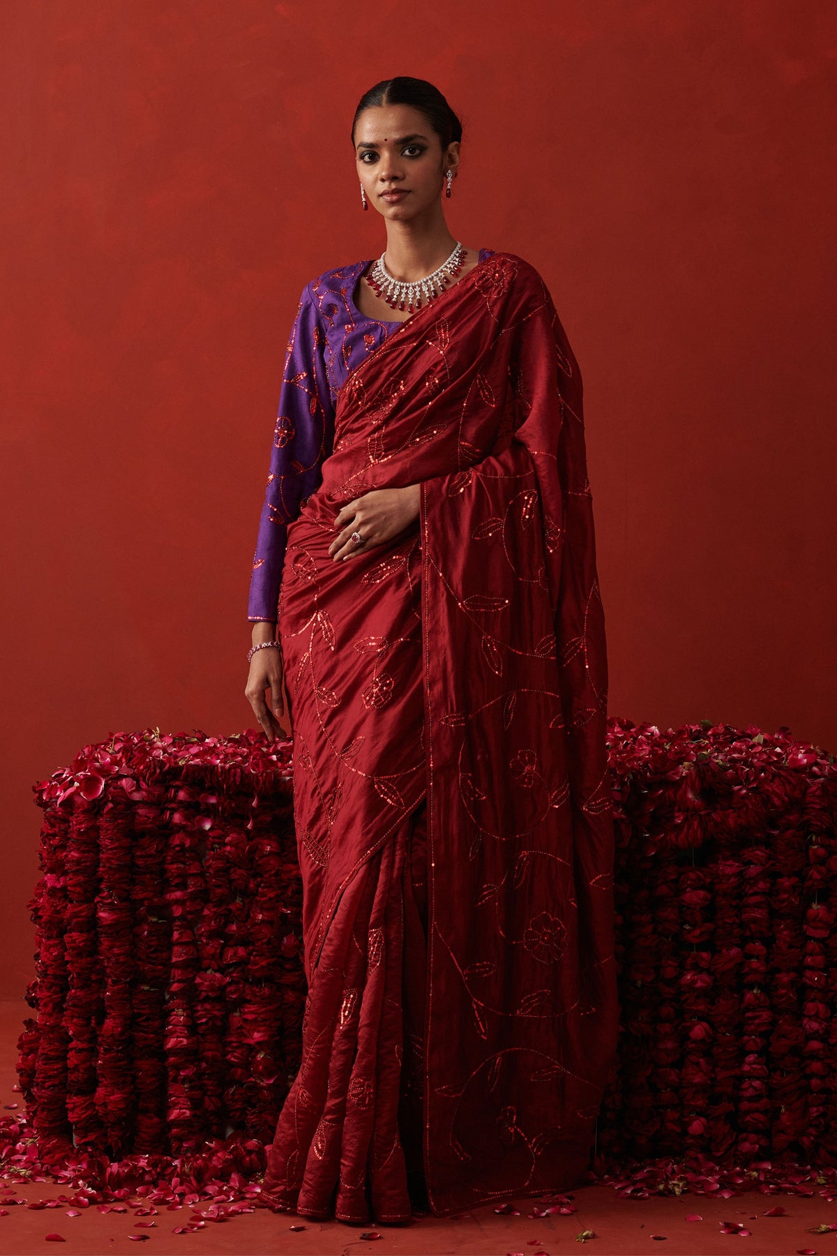 Laal Ishq Saree