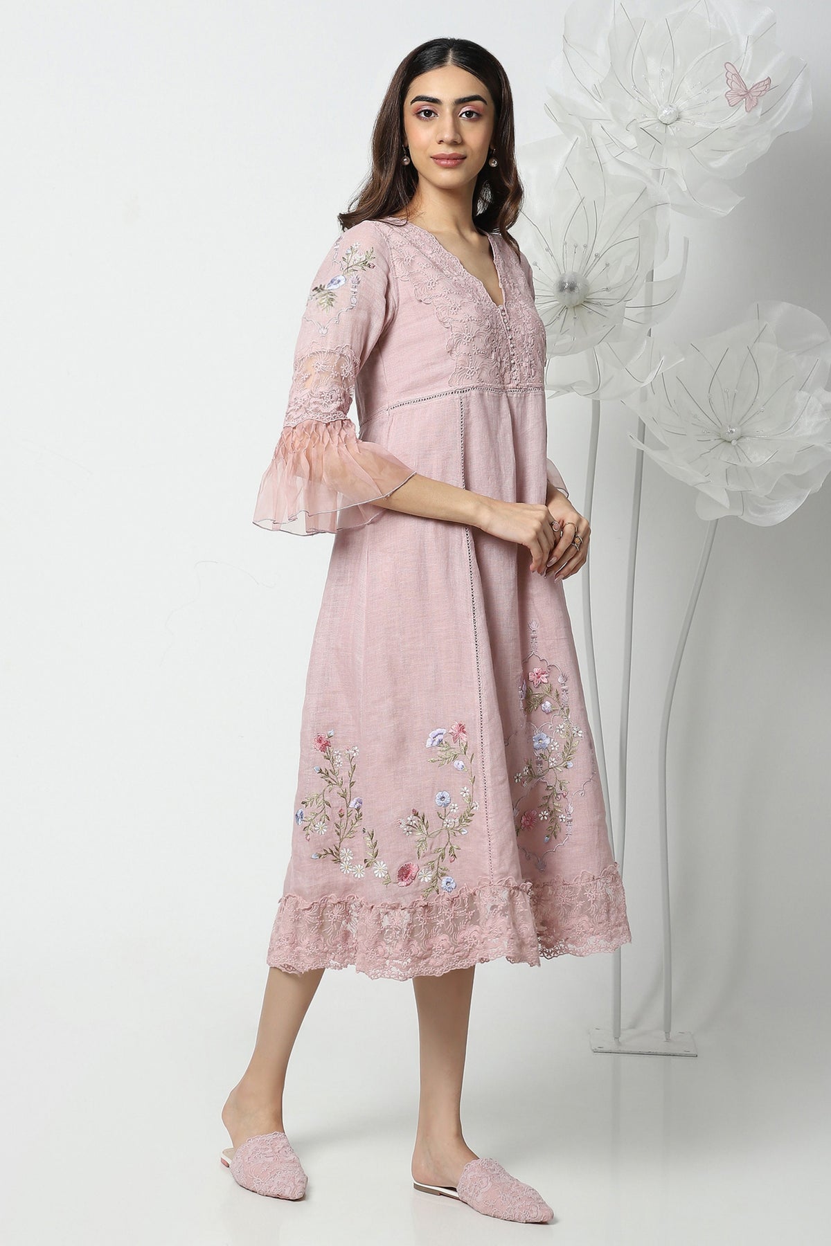 Bed Of Pink Dress