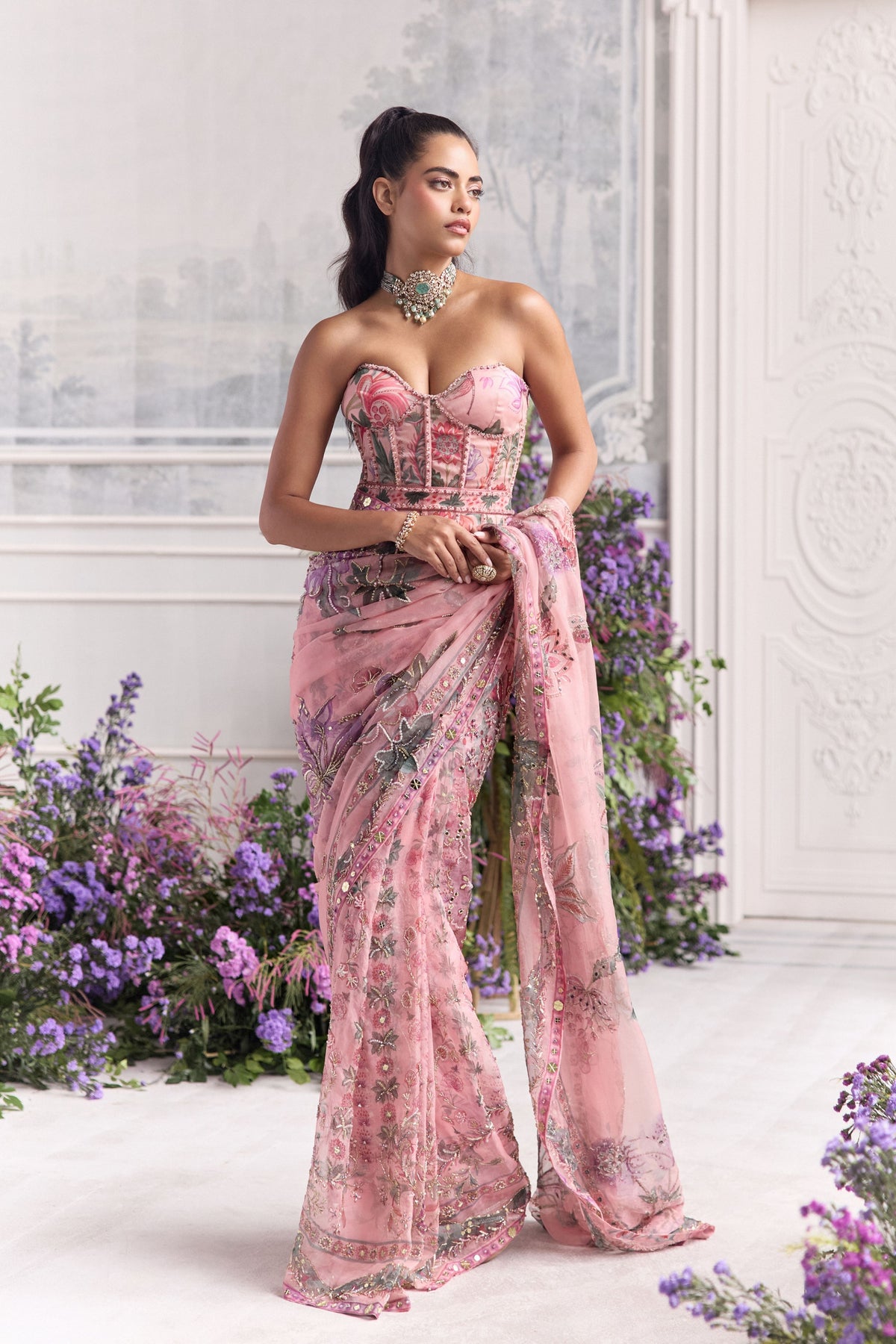 Aviva Saree Set
