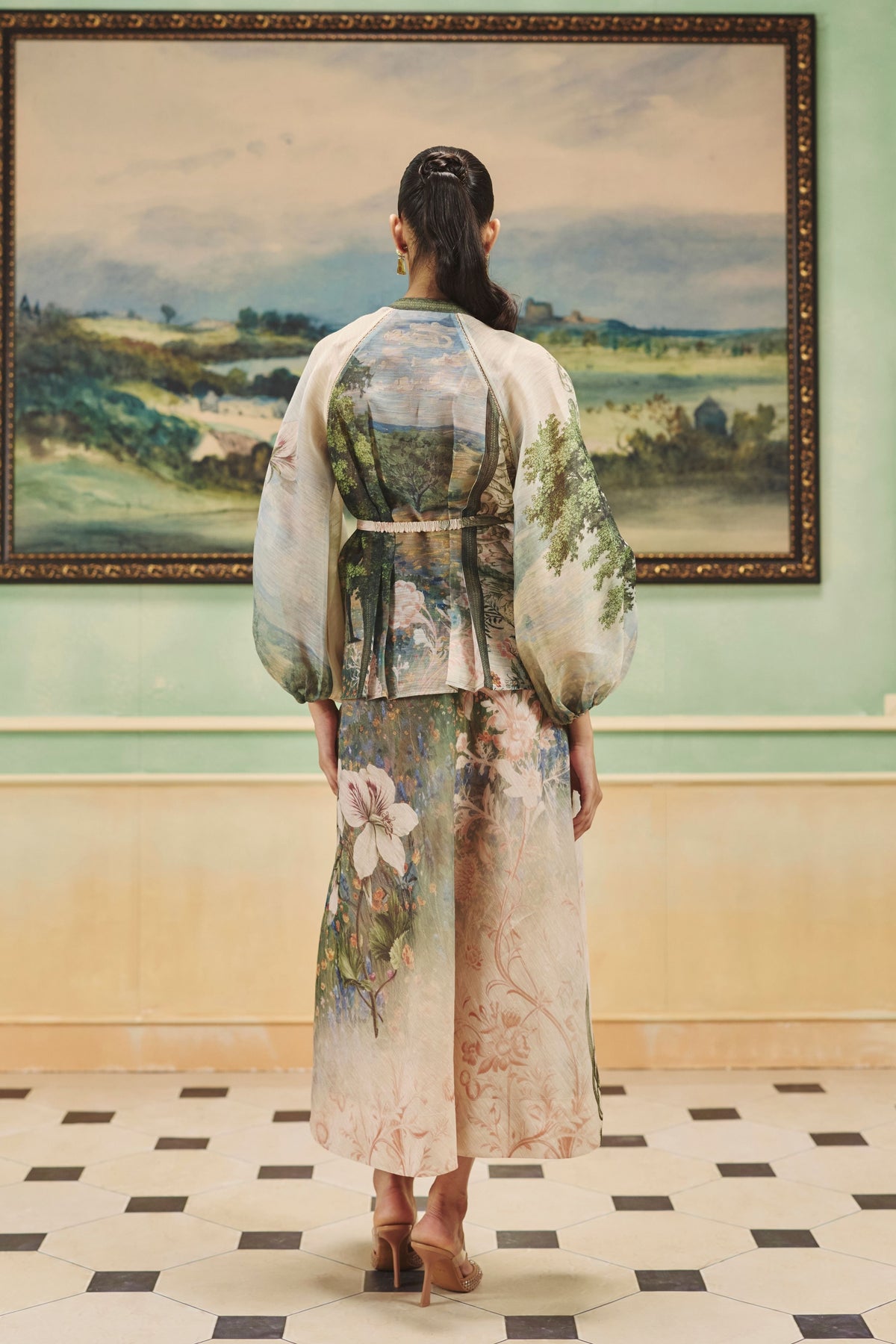 Vienna Linnet Top And Skirt