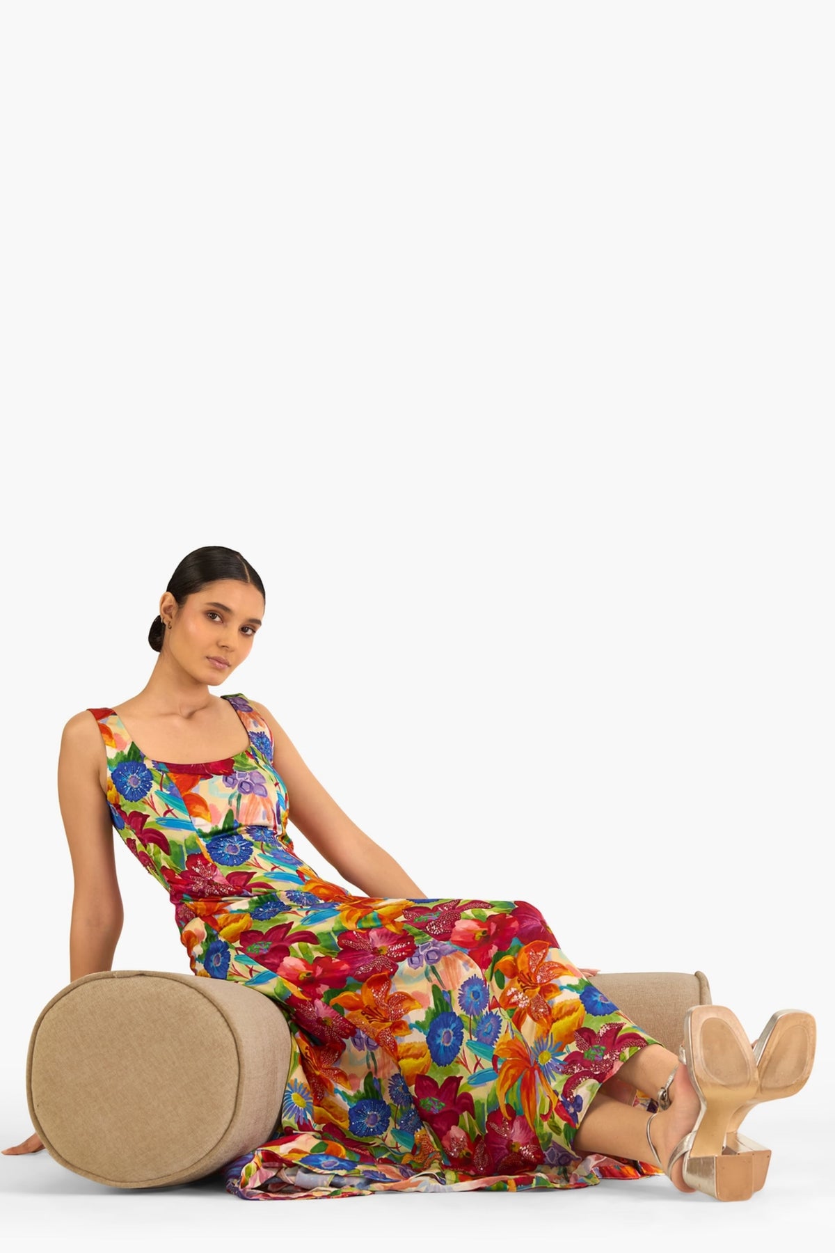 Hockney Embroidered Dress