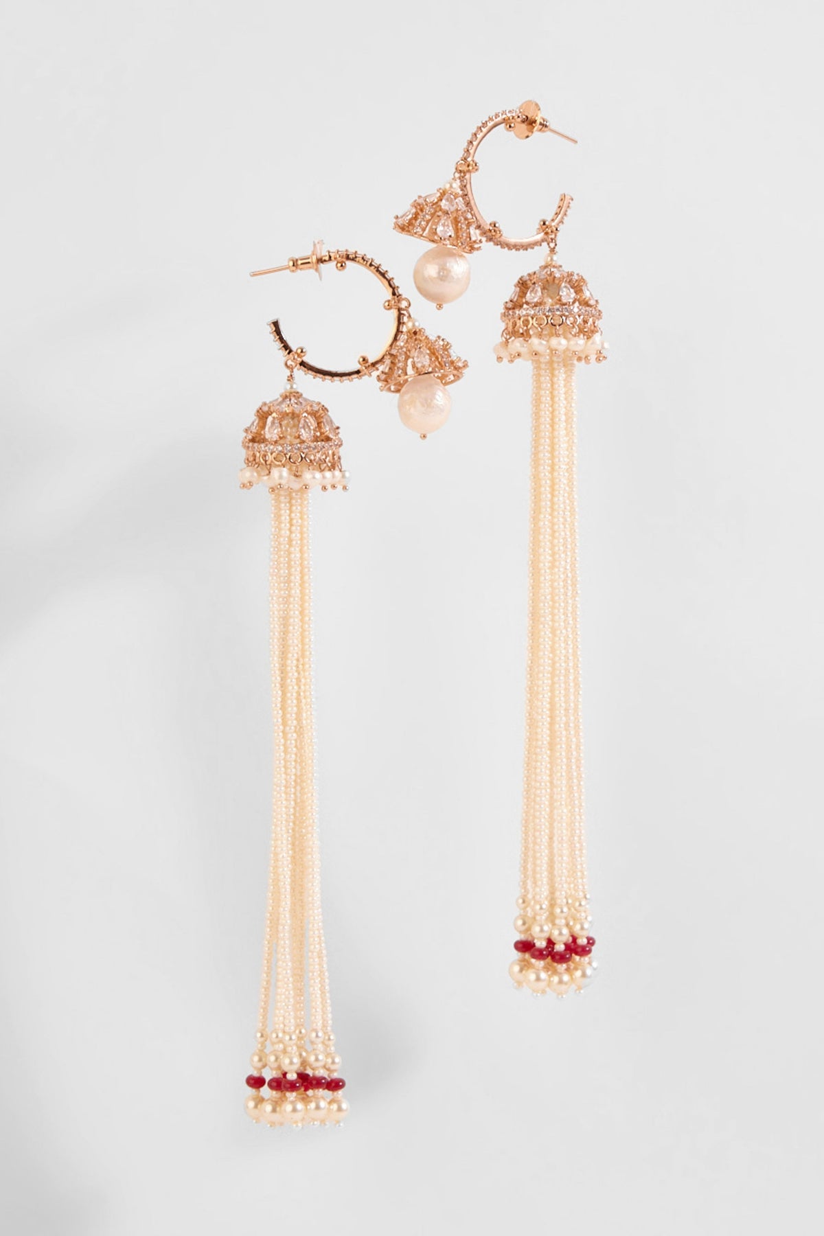 The Paloma Pearl Couture Hoops