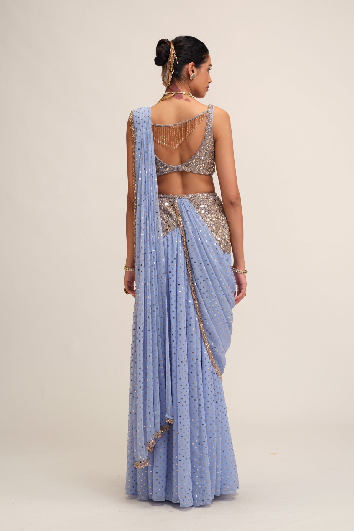 Dew Draped Saree Set